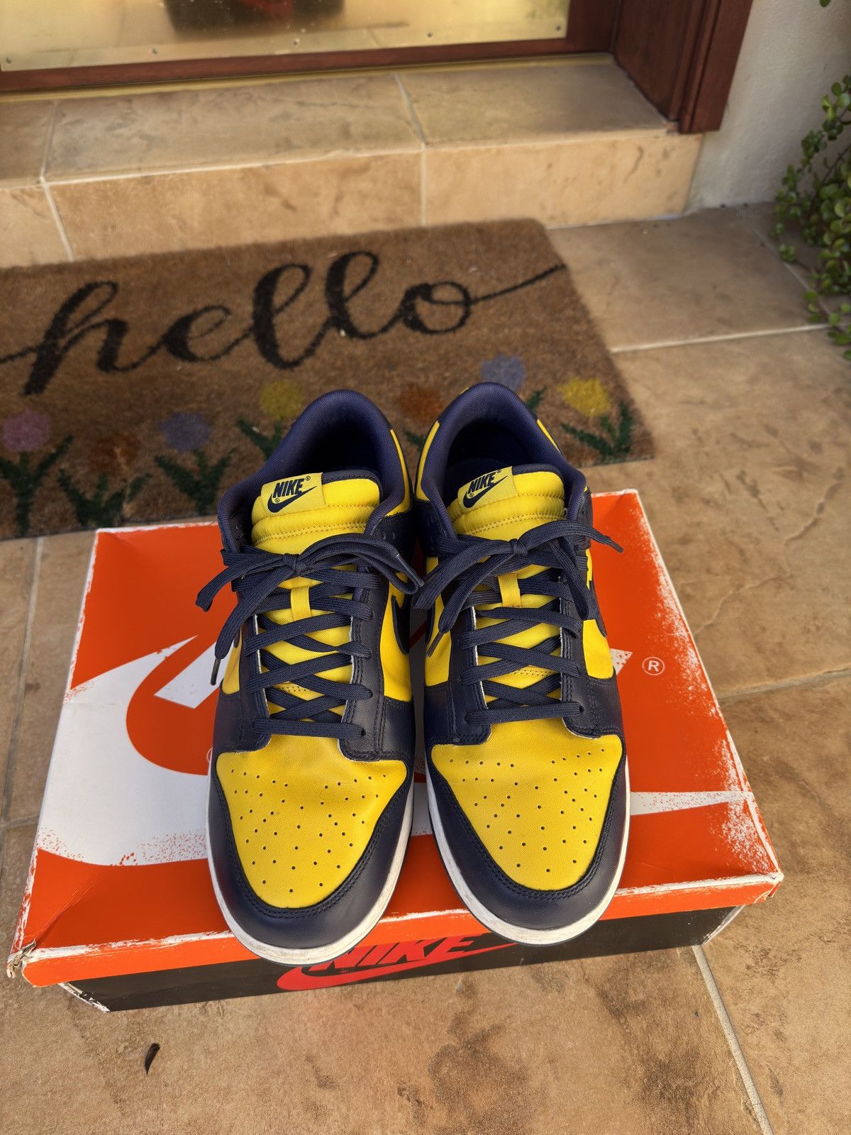 Nike Nike Dunk Low “Michigan” Size US 14 / EU 47 - 2 Thumbnail