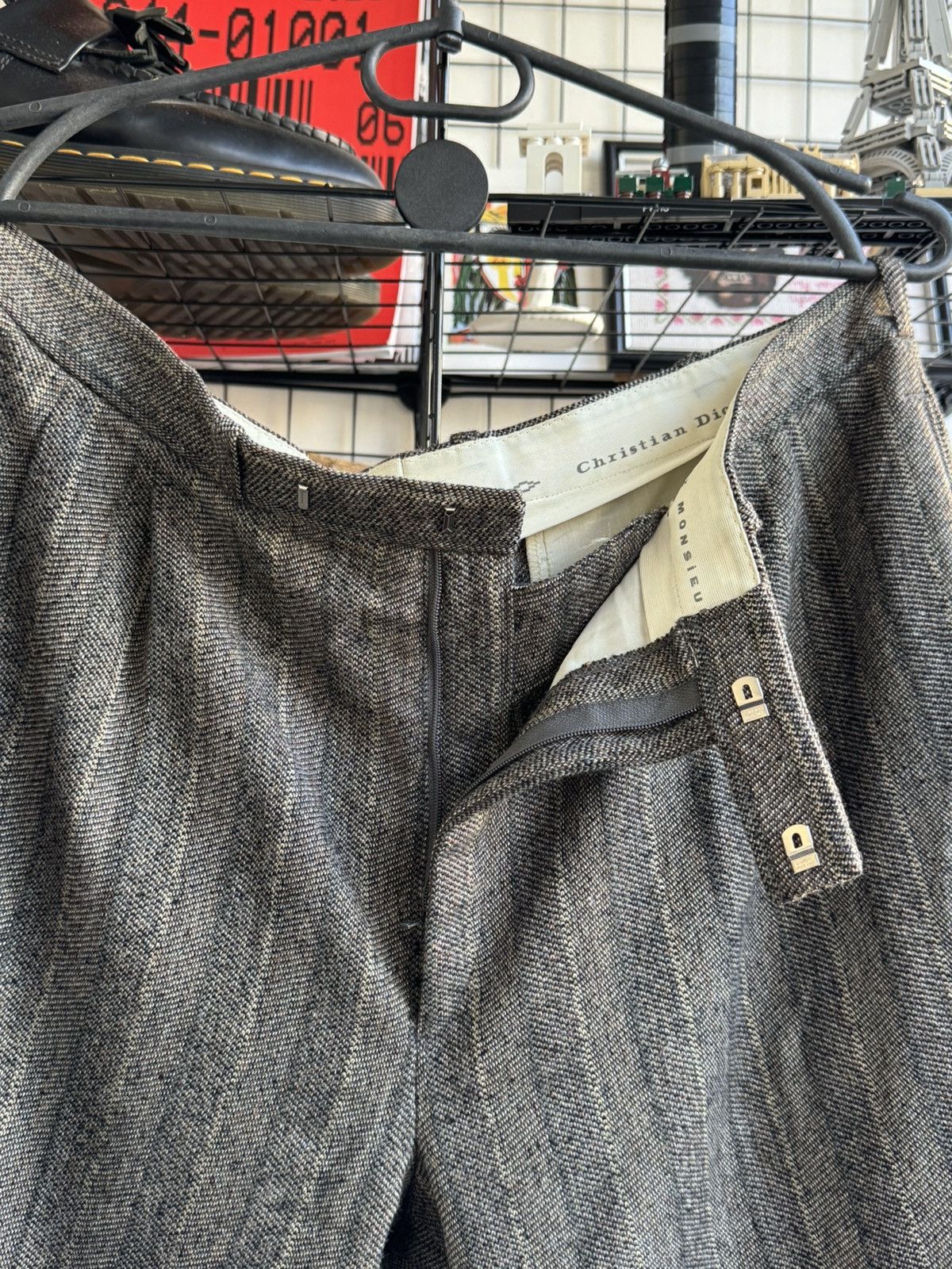 Christian Dior Monsieur Vintage Christian Dior Wool Tweed Pants Size US 34 / EU 50 - 3 Thumbnail