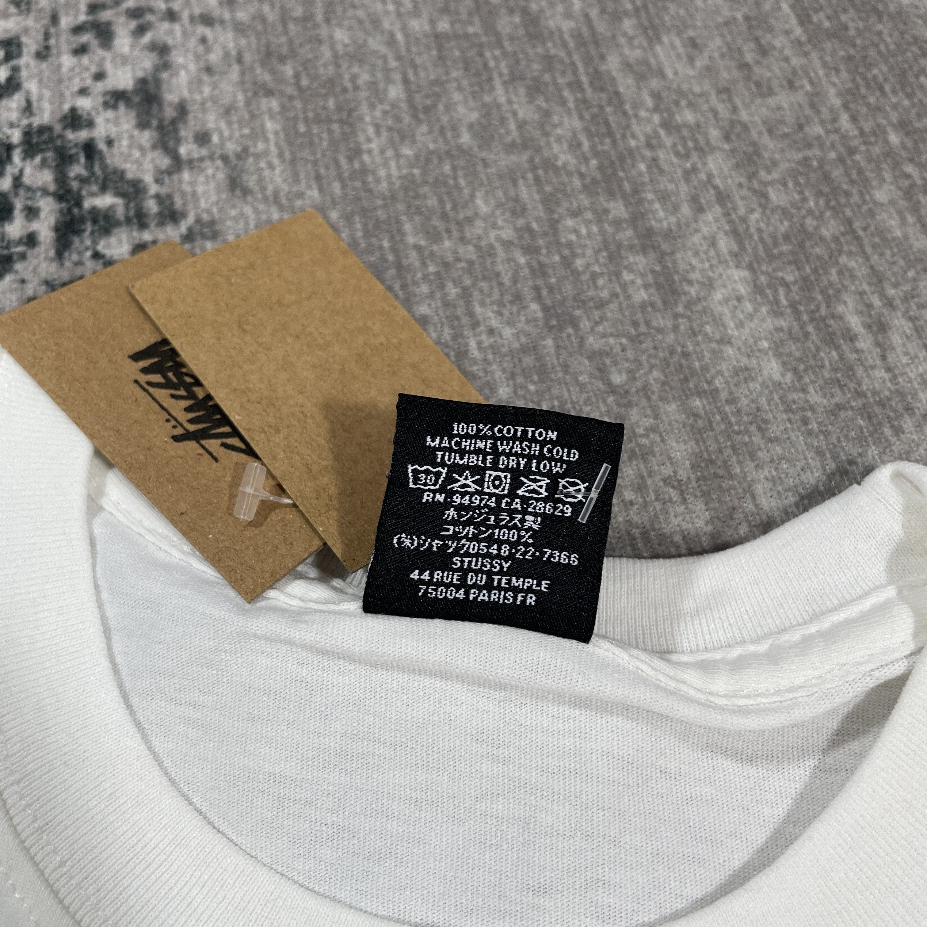 Stussy STUSSY LOGO TEE SURFWALK IN NATURAL Size US L / EU 52-54 / 3 - 5 Thumbnail