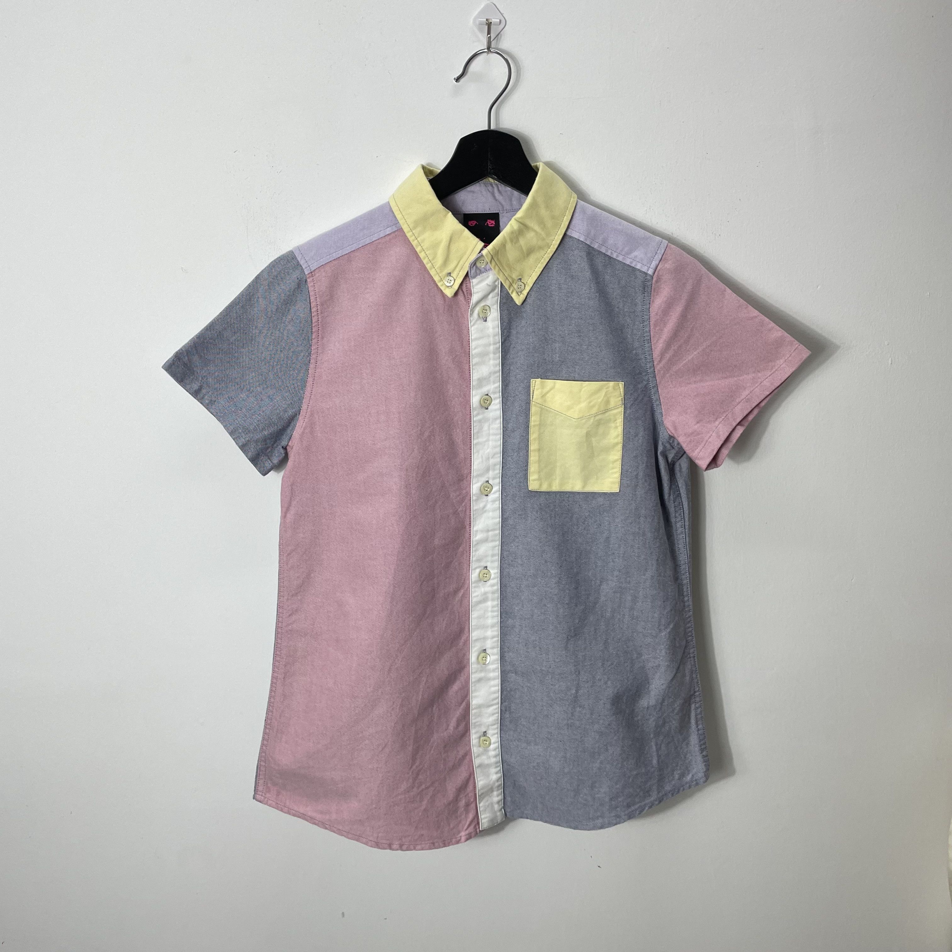 Japanese Brand × X-Girl × Xlarge XGIRL BY XLARGE JAPAN OXFORD COLLAR SHIRT Size S / US 4 / IT 40 - 1 Thumbnail