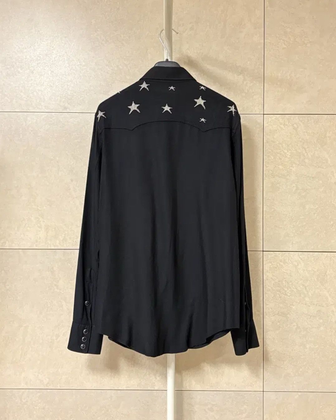 Saint Laurent Paris Saint Laurent AW16 Chain Stars Shirts Size US S / EU 44-46 / 1 - 2 Thumbnail