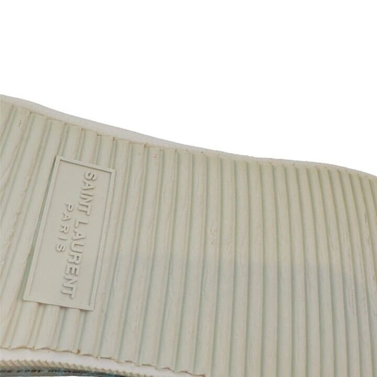 Saint Laurent Paris Saint Laurent Venice Print Aqua Blue Low Top Sneakers 41 Size US 8 / EU 41 - 6 Thumbnail
