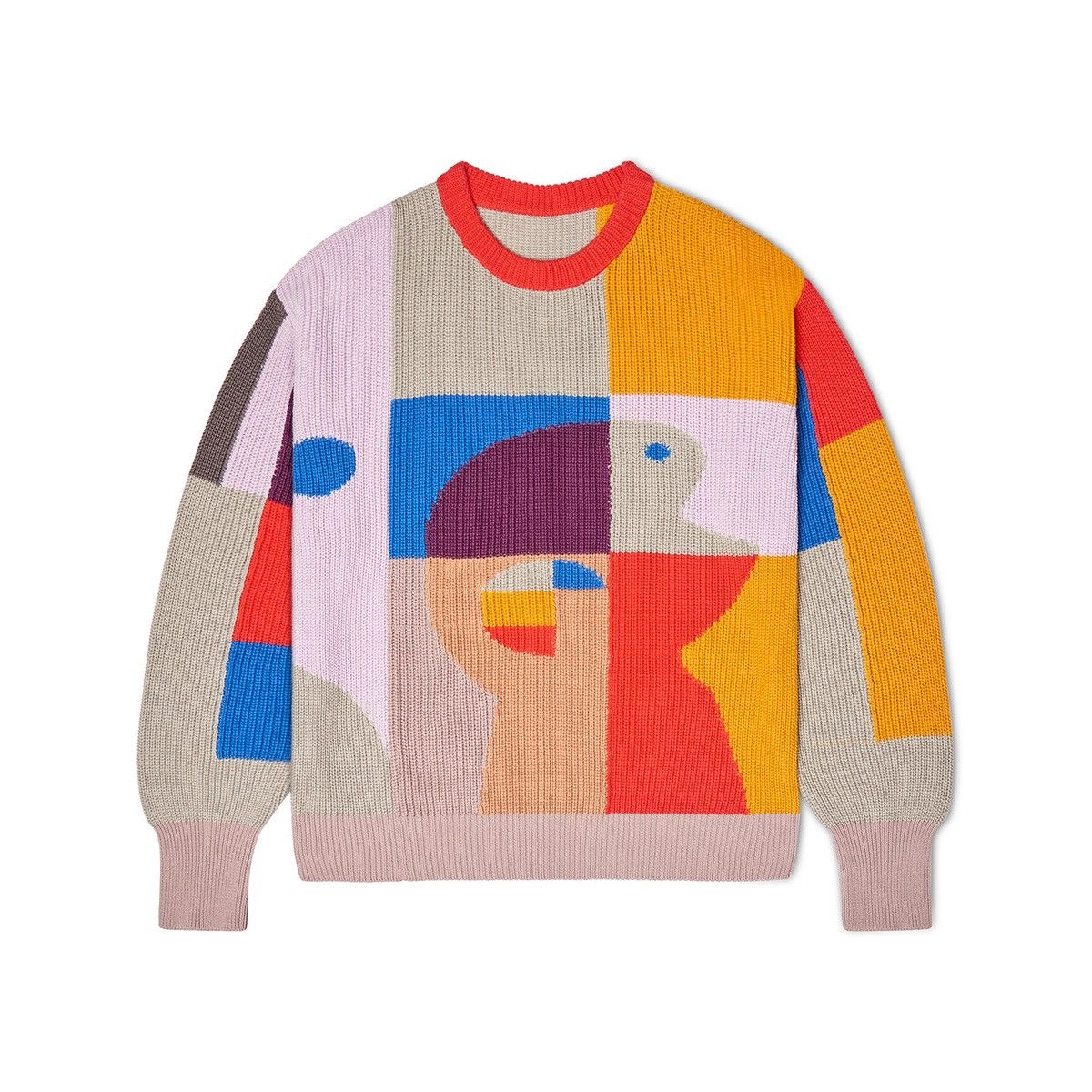 KidSuper Multicolor Bauhaus Paint Palette Sweater Size US L / EU 52-54 / 3 - 3 Thumbnail