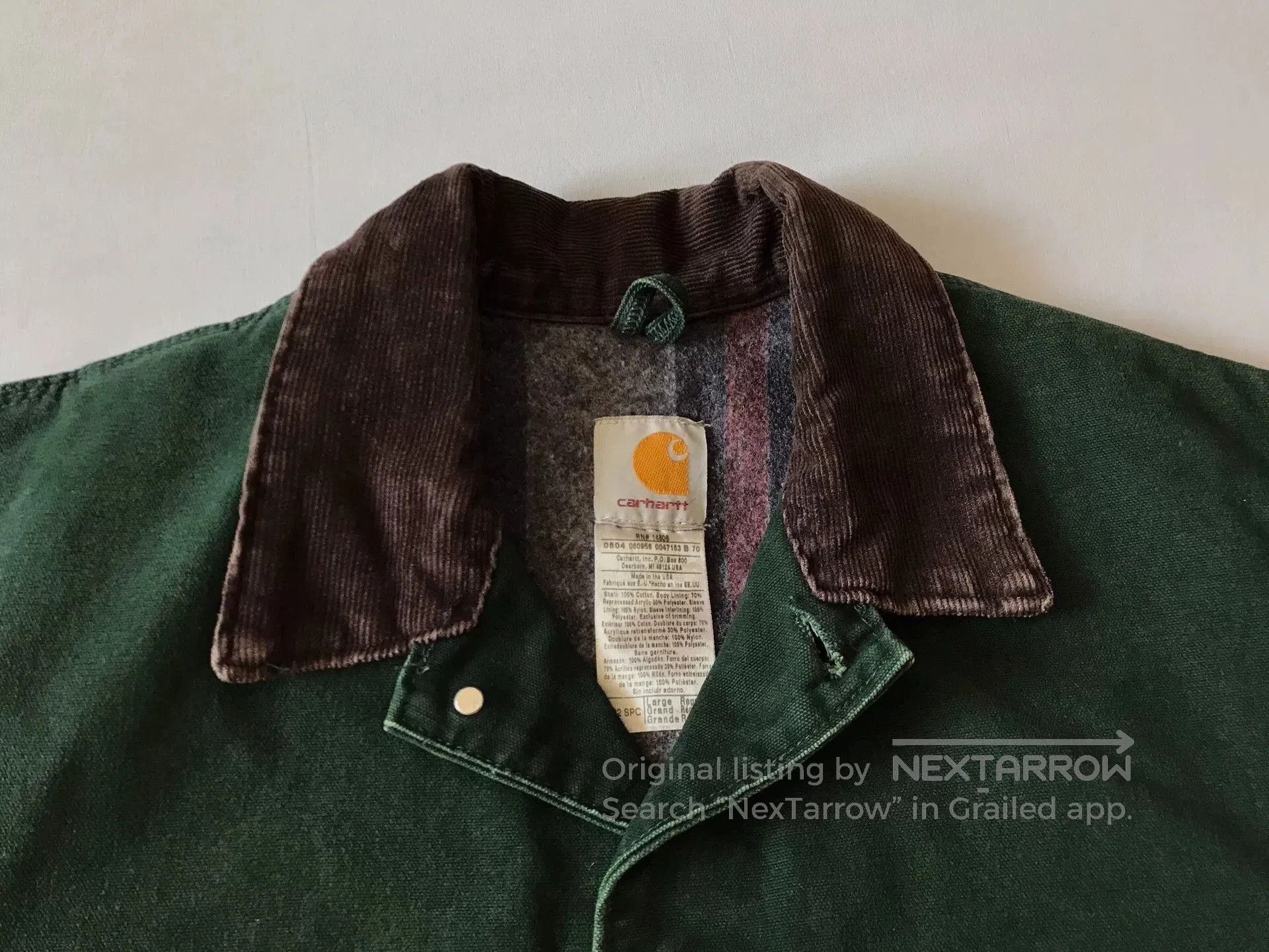 Carhartt Carhartt C02 SPC Spruce Green Jacket. Size US L / EU 52-54 / 3 - 8 Thumbnail