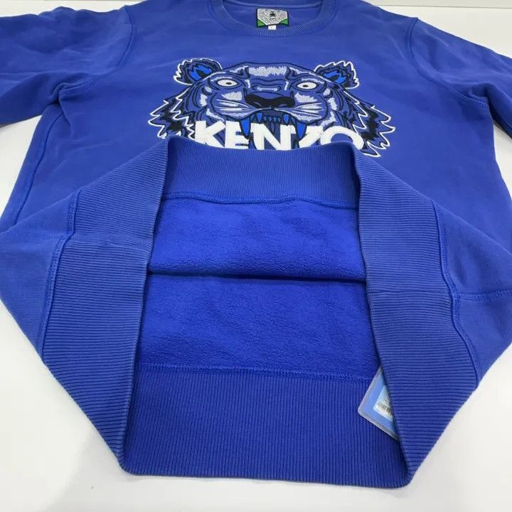 Kenzo Kenzo Blue Tiger Graphic Sweatshirt -2507 Size US L / EU 52-54 / 3 - 5 Thumbnail