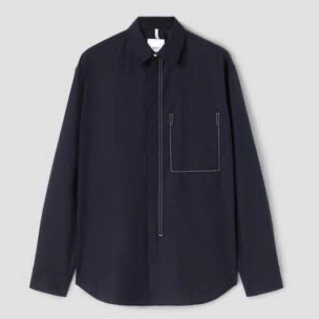 OAMC Ian Shirt Navy Size US M / EU 48-50 / 2 - 3 Thumbnail
