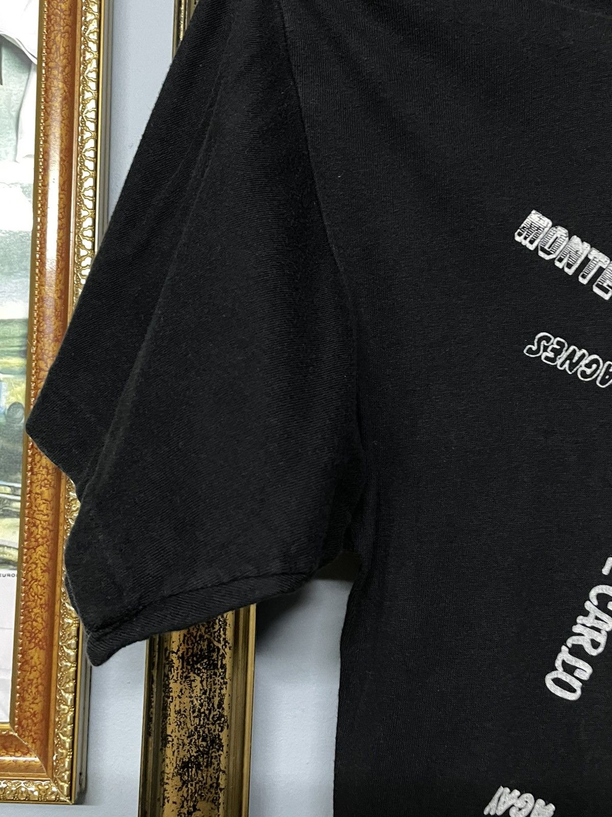 Designer Vintage 1990s Single Stitch Famous Place In Monaco Tshirt Size US XL / EU 56 / 4 - 5 Thumbnail