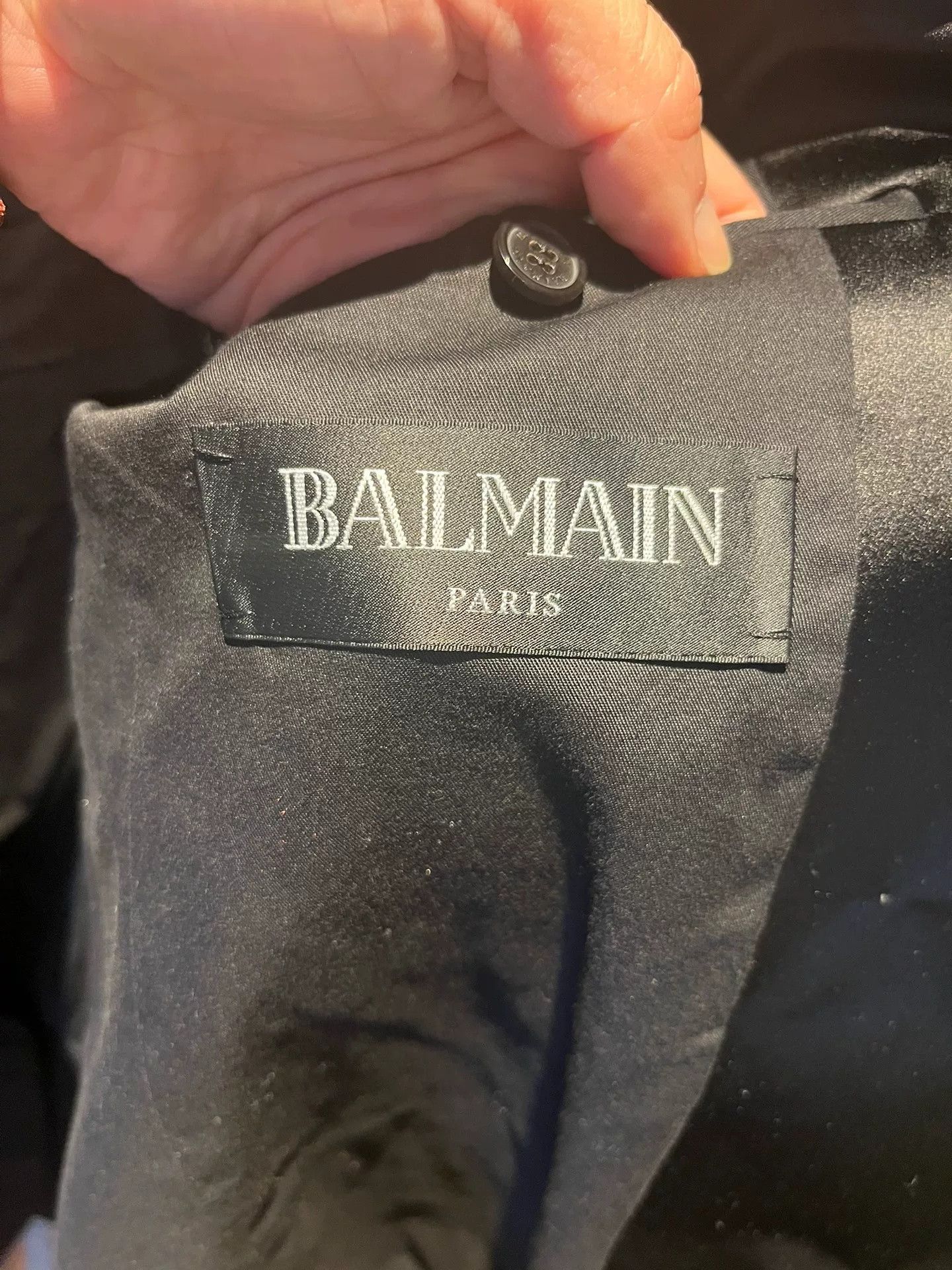 Balmain Balmain 6 Silver Button Classic Suit Size US M / EU 48-50 / 2 - 5 Thumbnail