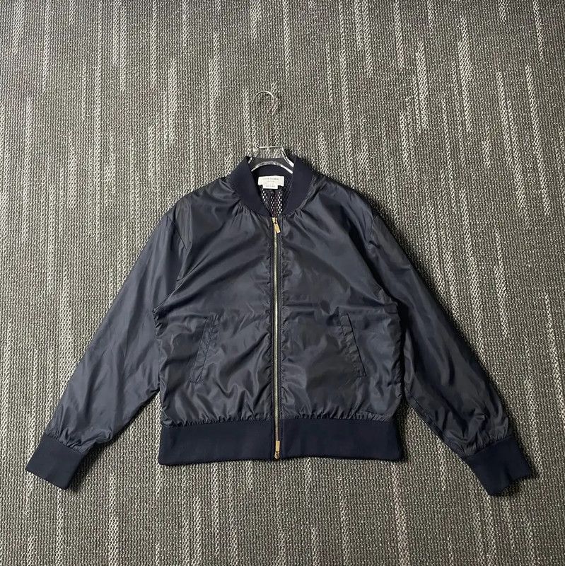 Thom Browne Thom Browne Men's Navy Striped Jacket 0089 Size US M / EU 48-50 / 2 - 1 Thumbnail