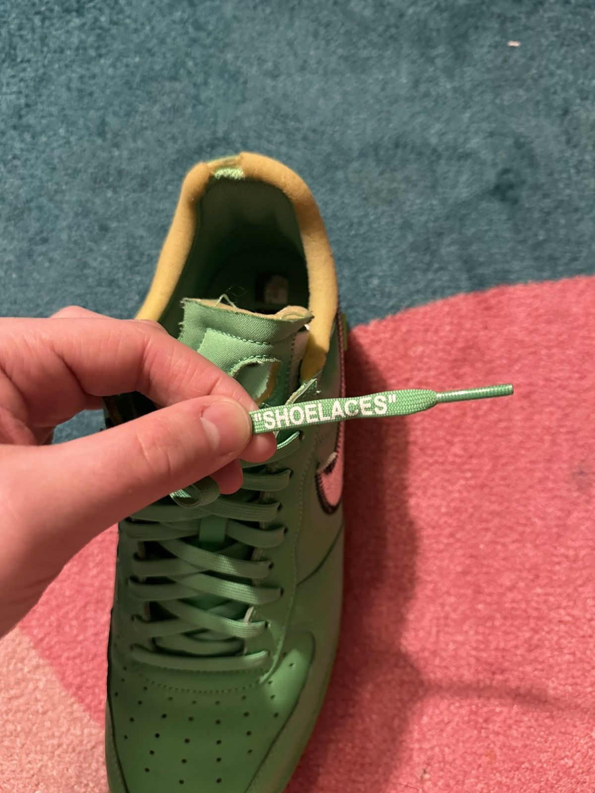Nike × Off-White Off White x Nike Air Force 1 Low ‘Brooklyn’ Size US 11 / EU 44 - 25 Thumbnail