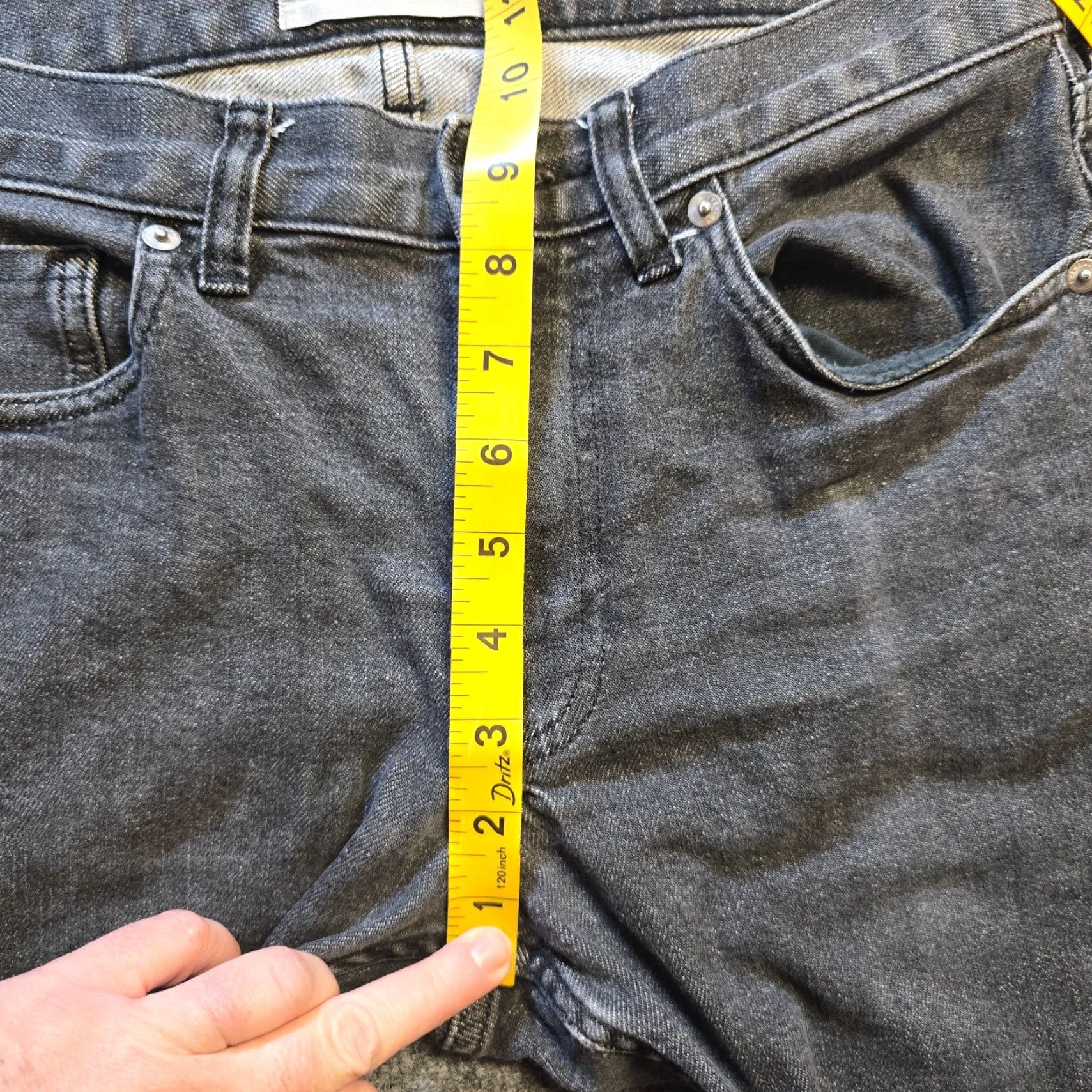 Everlane Everlane Jeans Slim Black Denim 30x30 5-Pocket Selvedge Hipster Preppy Mens Size US 30 / EU 46 - 7 Thumbnail