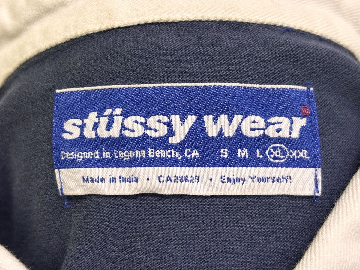 Stussy × Vintage Vintage Stussy Polo Long Sleeve Size US XL / EU 56 / 4 - 15 Thumbnail