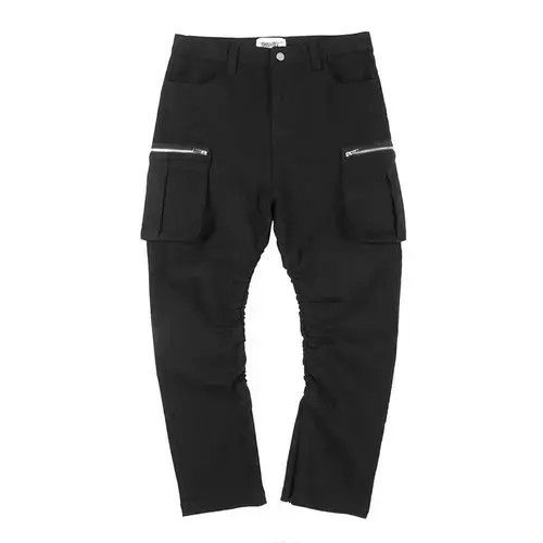 Designer Vintage jeans with pleats baggy Harajuku style pockets Y2K Size US 30 / EU 46 - 1 Thumbnail