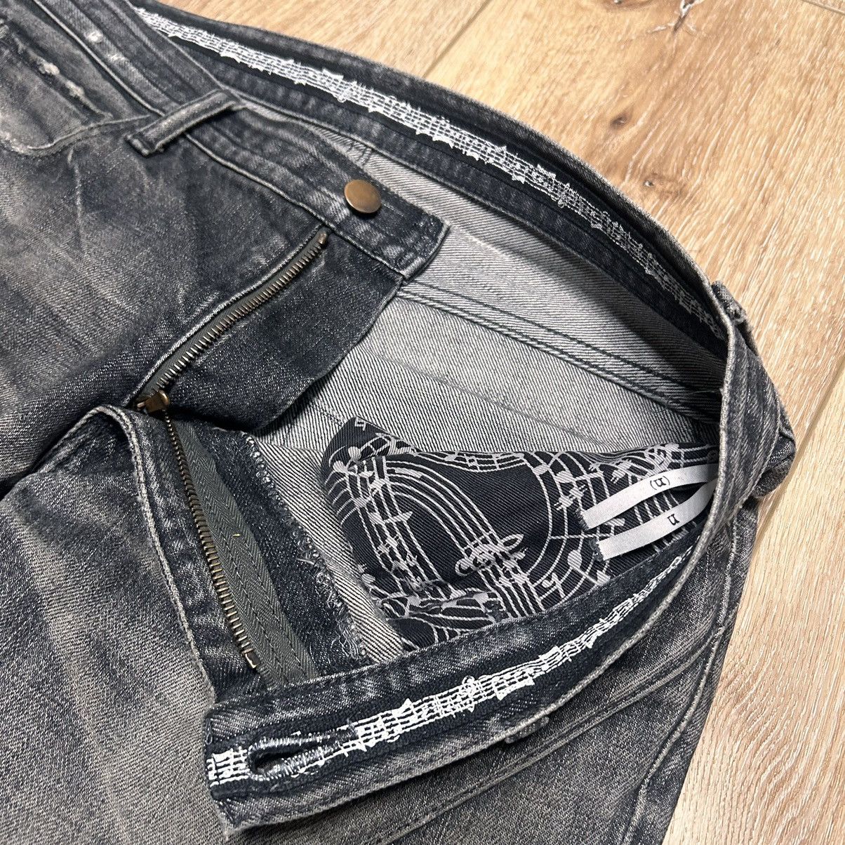 Number (N)ine AW07 \Love God Murder\ Pain Denim