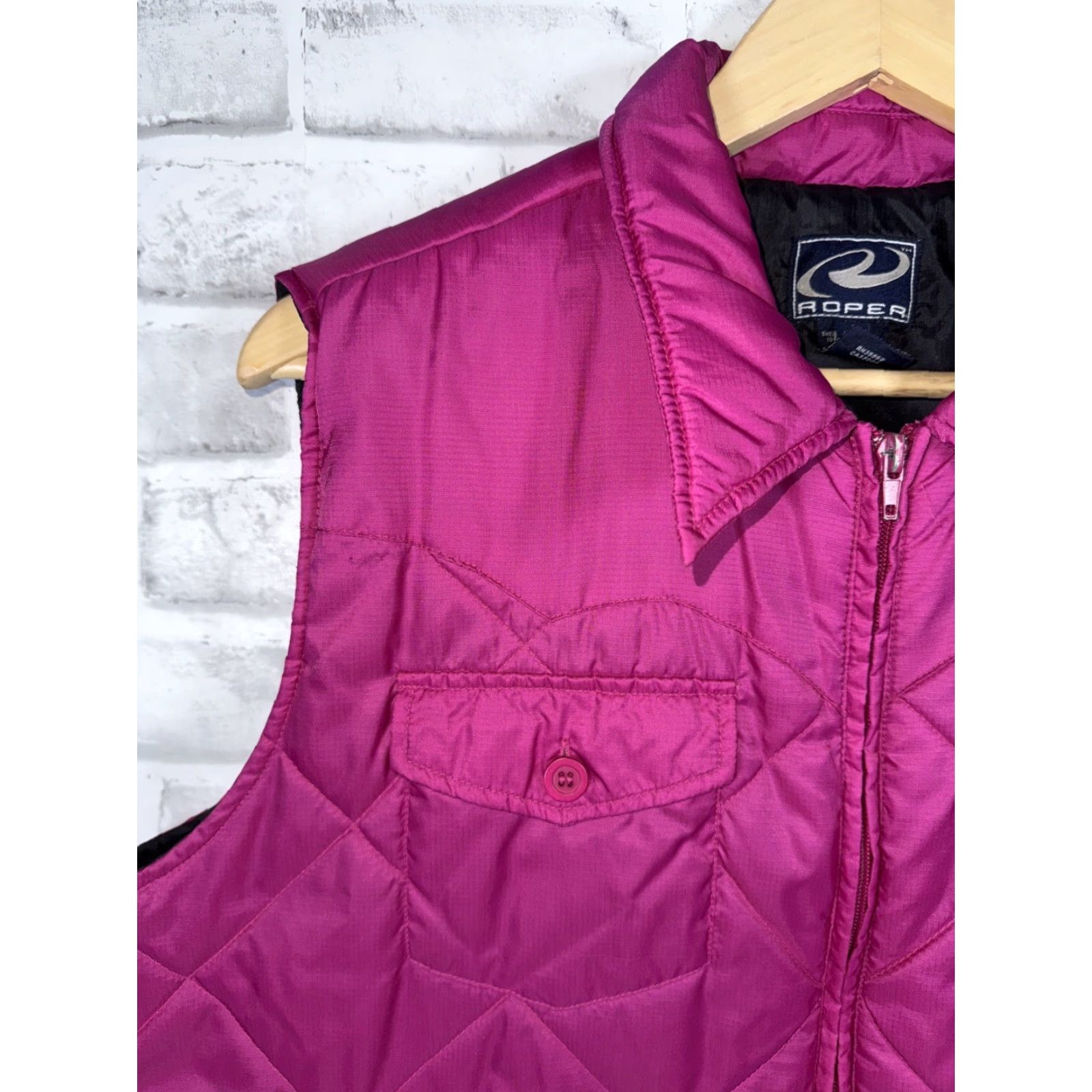 Roper Roper Vest Womens XL Purple Western Puffer Size XL / US 12-14 / IT 48-50 - 6 Thumbnail