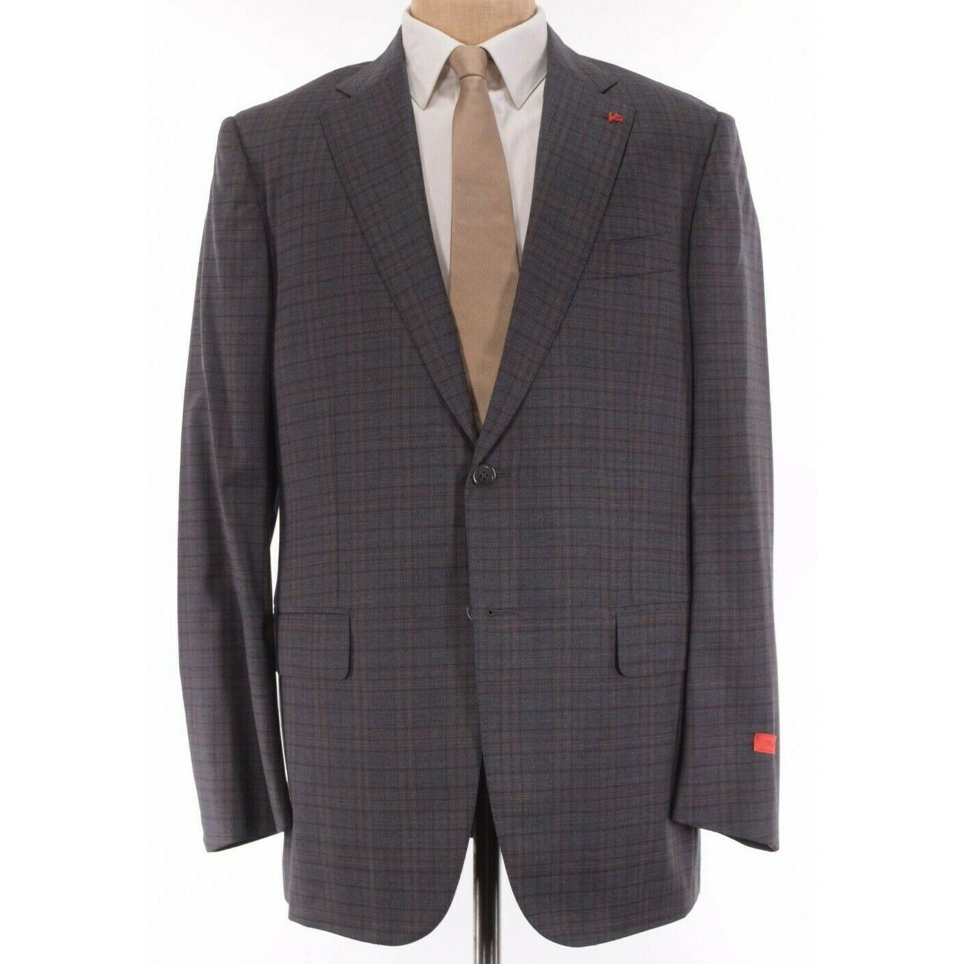 Isaia isaia Suit Size US 46 Long in Gray Size 46R - 1 Thumbnail