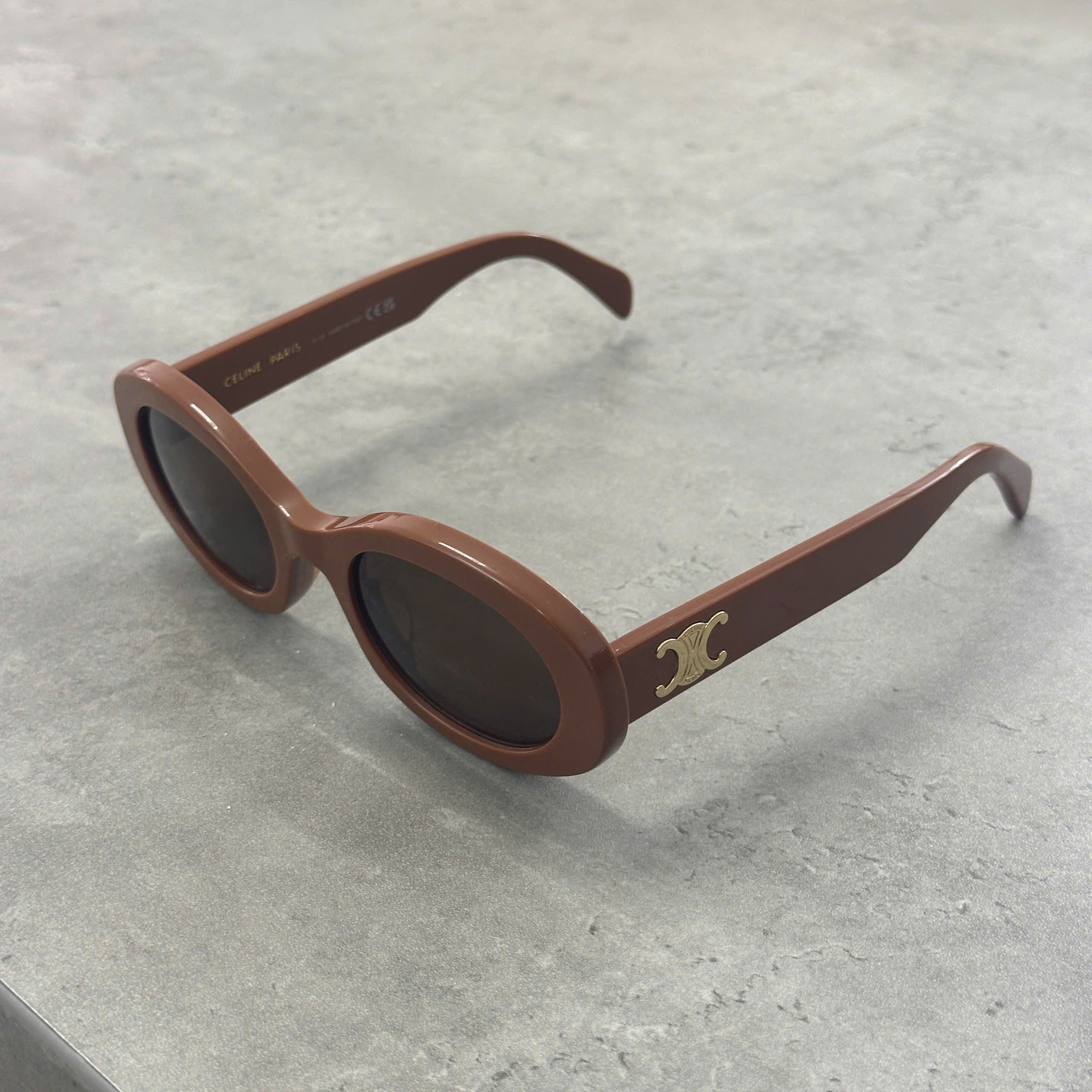 CELINE サングラス トリオンフ べっ甲Hedi Slimane 21SS CELINE サングラス トリオンフ べっ甲Hedi Slimane 21SS