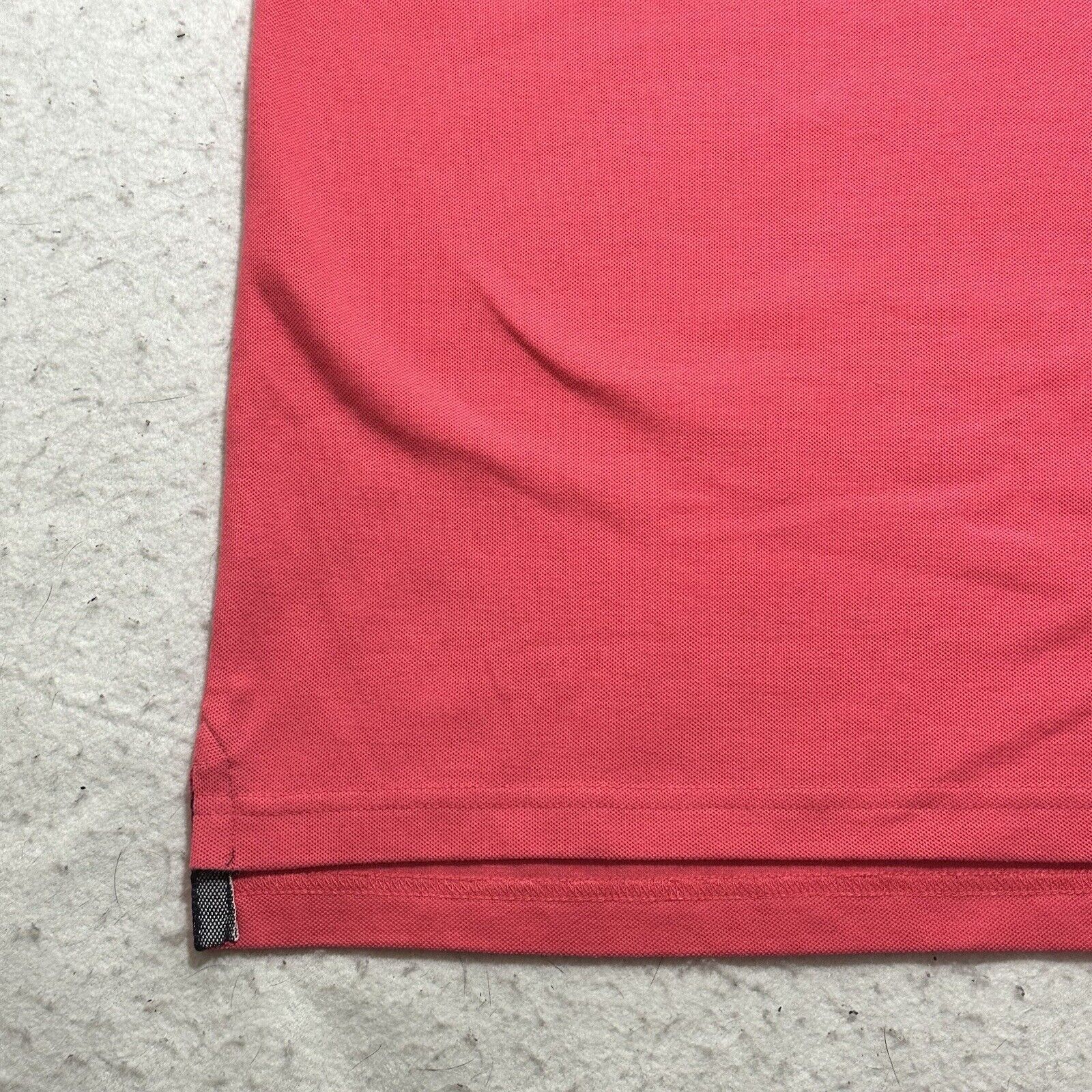 Saddlebred Saddlebred XL Perfect Polo Coral Pink Button Collared Shirt Size US XL / EU 56 / 4 - 6 Thumbnail