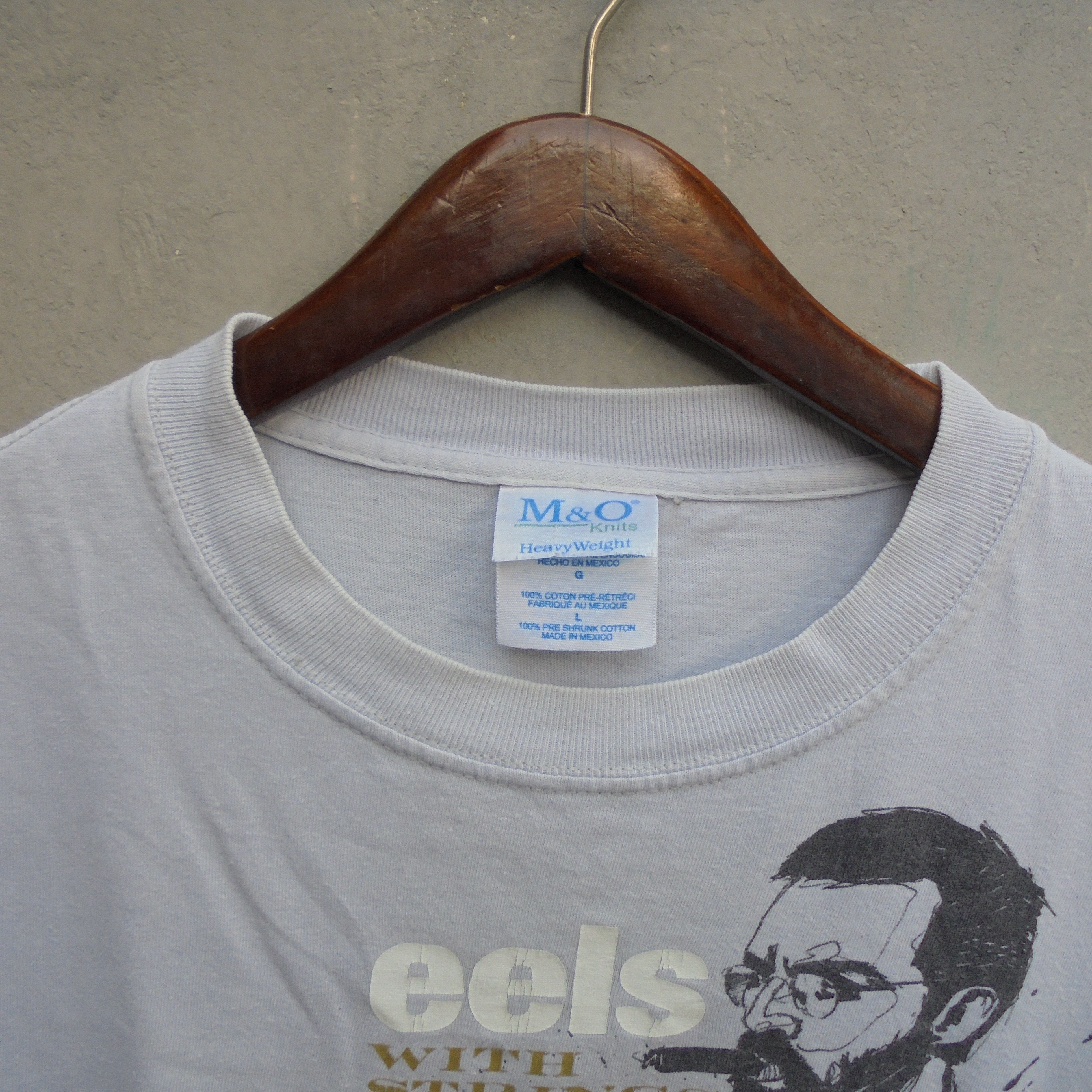 Band Tees Eels with Strings Tour 2005 Vintage T shirt Size US L / EU 52-54 / 3 - 4 Thumbnail