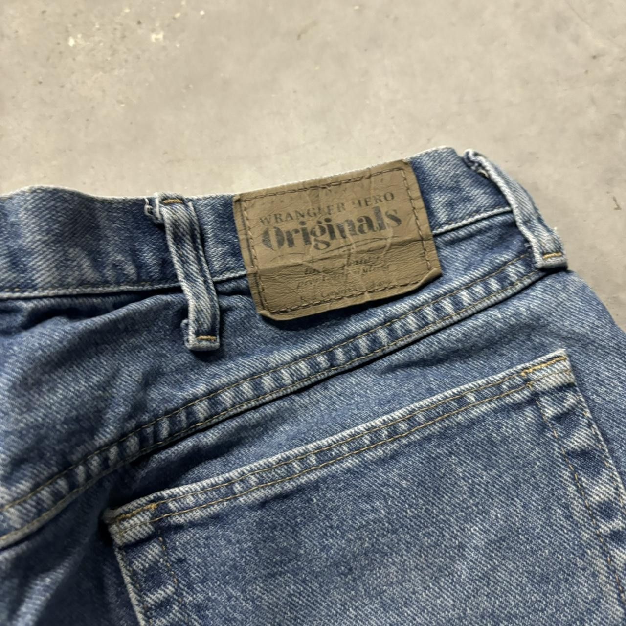 Japanese Brand × Vintage Crazy Vintage Y2K/2000s Grunge Skater Essential Denim Jean Shorts Jorts! Size US 36 / EU 52 - 5 Thumbnail