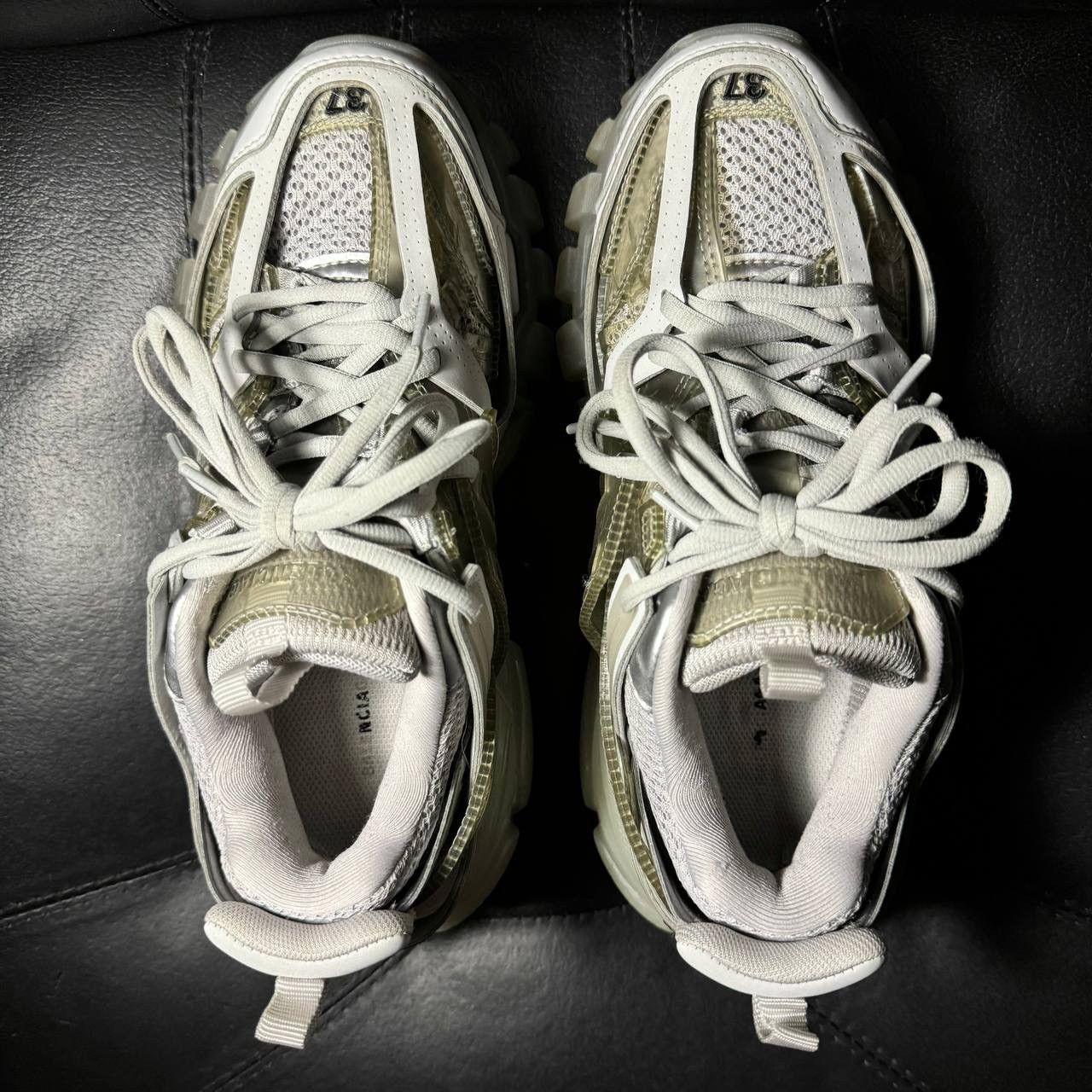 Balenciaga Balenciaga track 1 clear sole gray Size US 4.5 / IT 34.5 - 7 Thumbnail