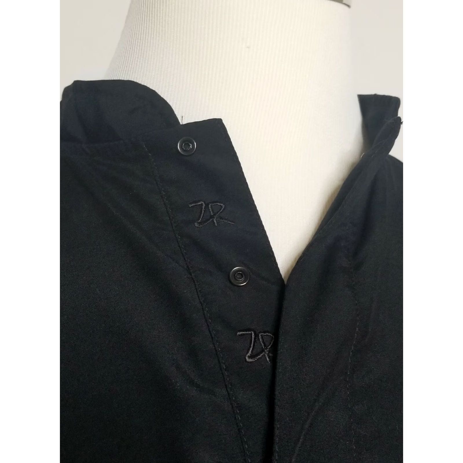 Vintage VINTAGE Zero Restriction Vest Golf Windbreaker Sleeveless Black Snap Collar M Mens Size US M / EU 48-50 / 2 - 6 Thumbnail