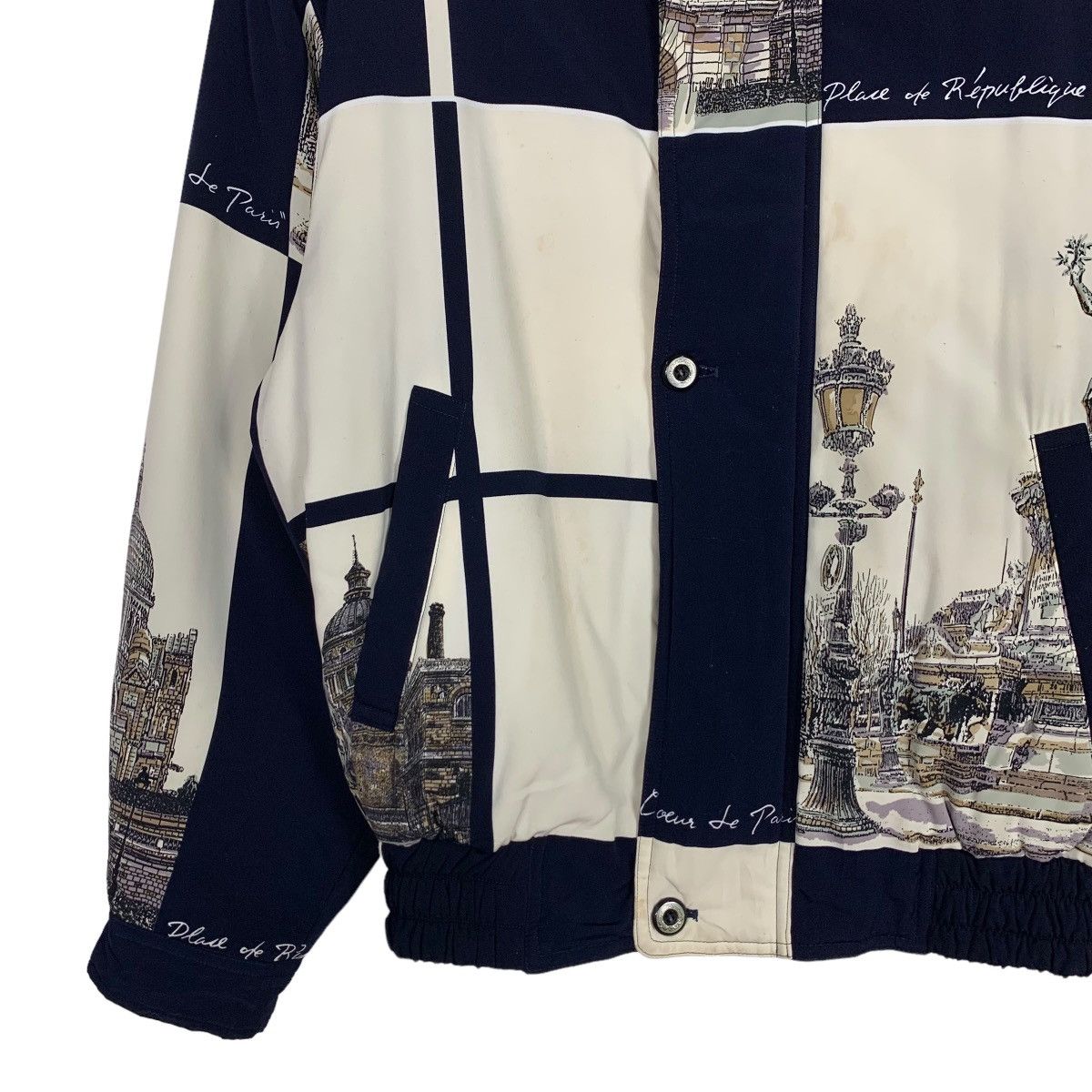 Japanese Brand DIRECCION NO25 PARIS HISTORY FULLPRINT JACKET #0130-C7 Size US M / EU 48-50 / 2 - 6 Thumbnail