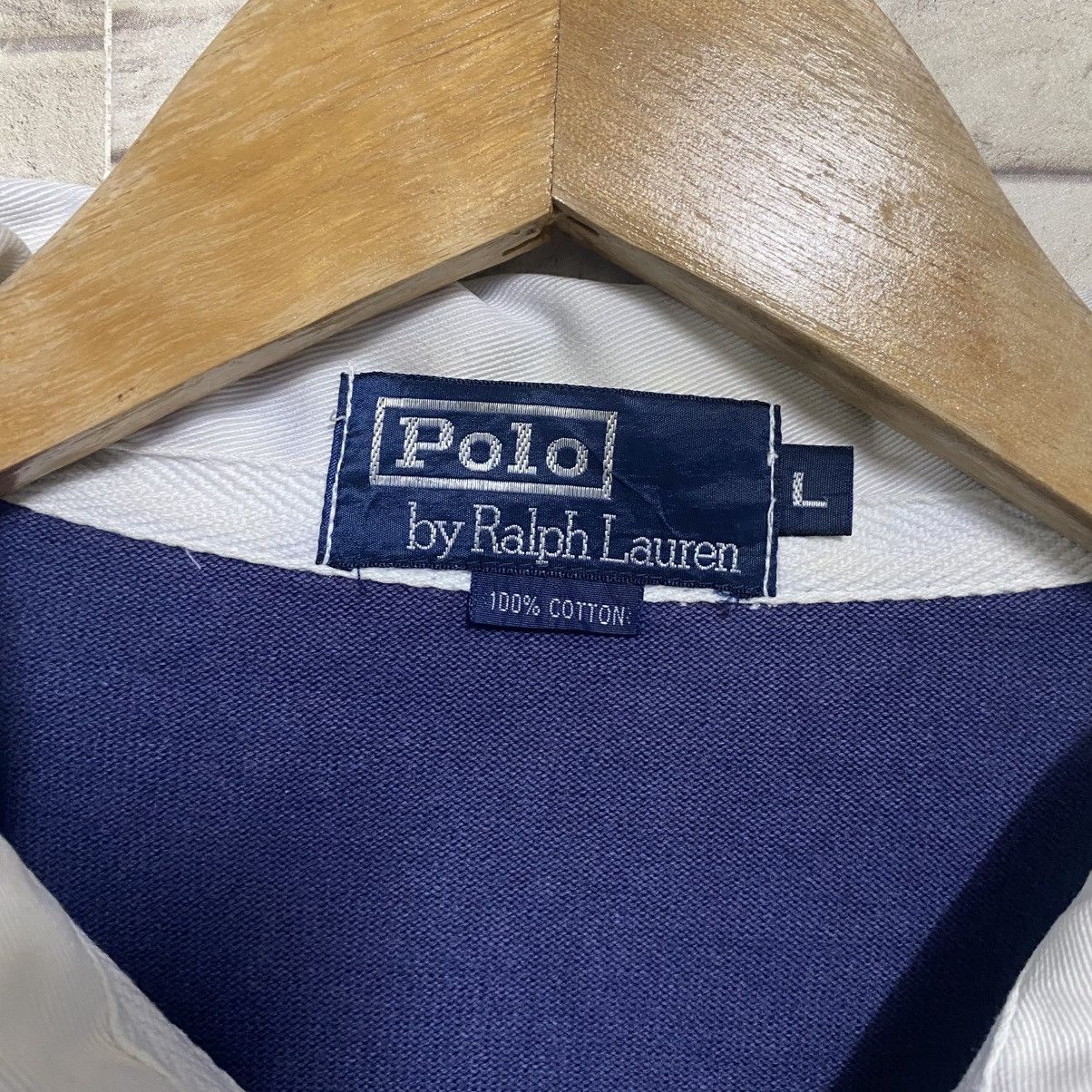 Polo Ralph Lauren Vintage 90s Polo Ralph Lauren CP RL-92 Rugby Shirt Size US L / EU 52-54 / 3 - 12 Thumbnail