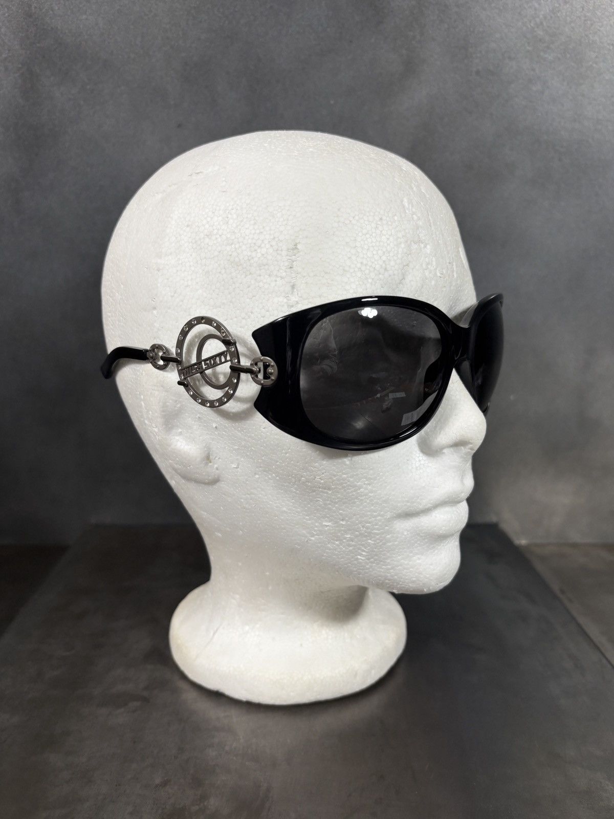 Miss Sixty Vintage Miss Sixty Sunglasses Y2K 2000s Oversized Rhinestone Size ONE SIZE - 20 Thumbnail