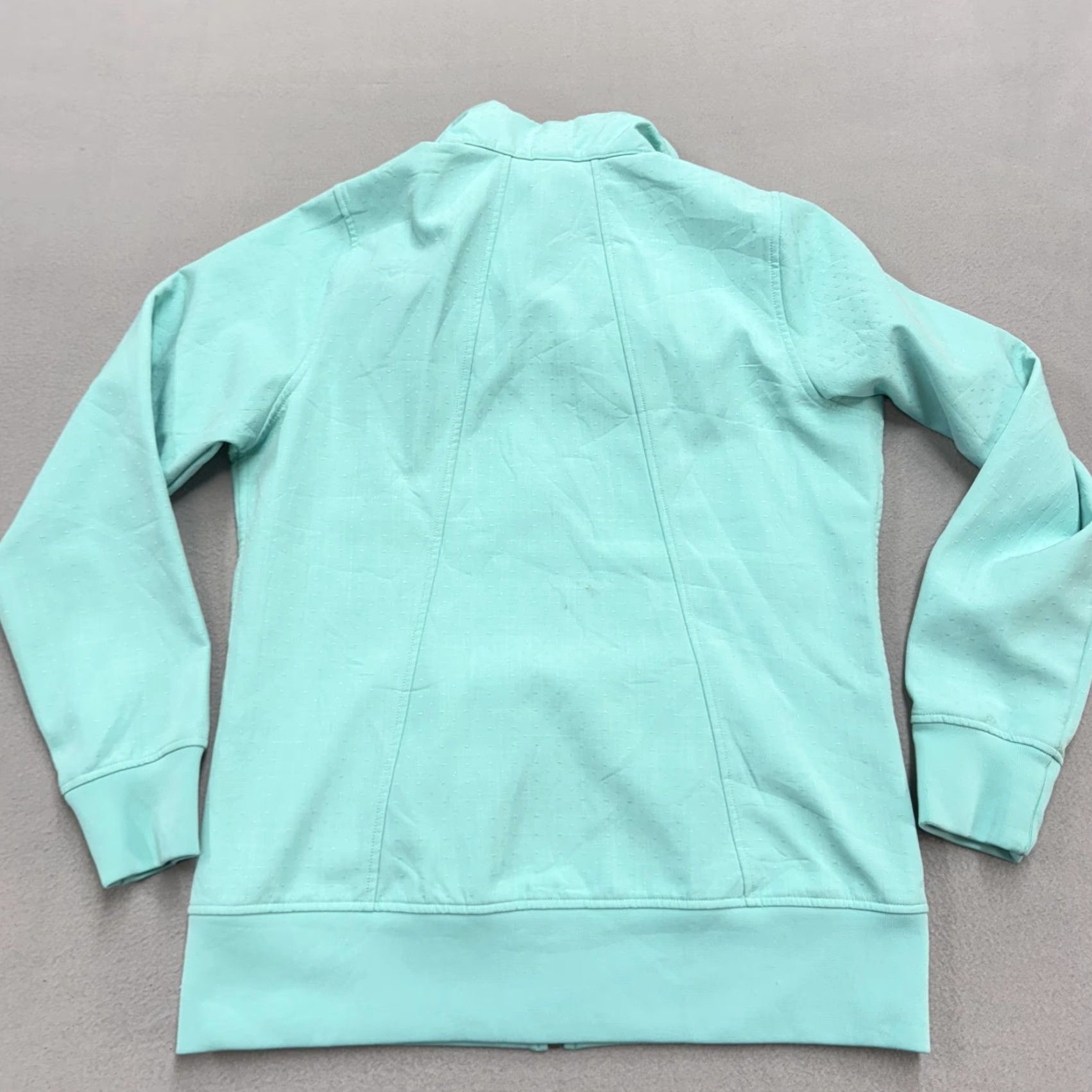 The North Face The North Face Jacket Womens L Aqua Full Zip Lined Outdoor Hiking Green Polyester Lightweight Zip Pockets Casual Travel Mens Womens? Size L / US 10 / IT 46 - 7 Thumbnail