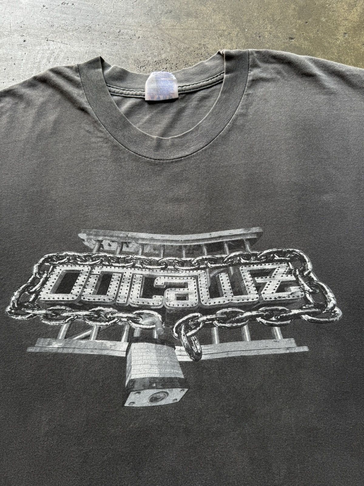 Vintage VTG ‘90s Outlawz Rap Vintage Tee Shirt Tupac Nas Biggie Wu Size US XXL / EU 58 / 5 - 3 Thumbnail