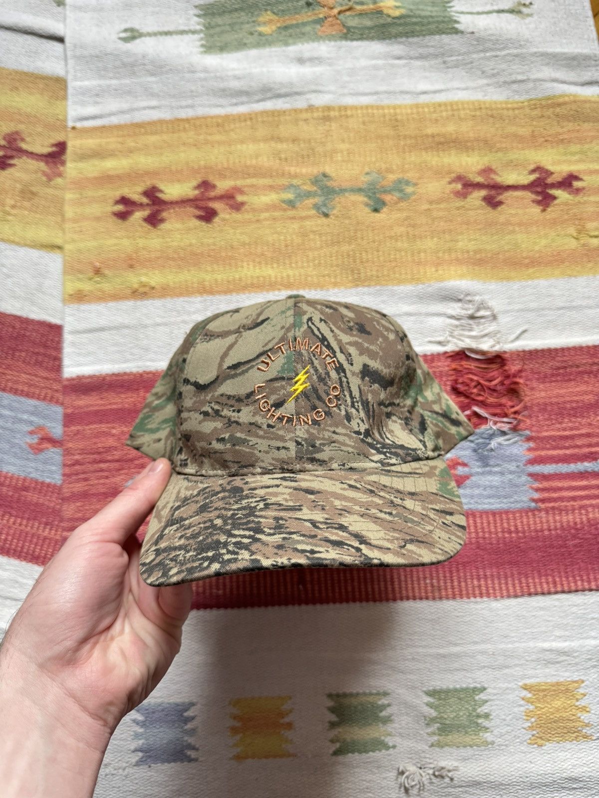 Vintage Vintage 90’s Ultimate Lighting Co Working Camo by KC Hat Size ONE SIZE - 2 Thumbnail