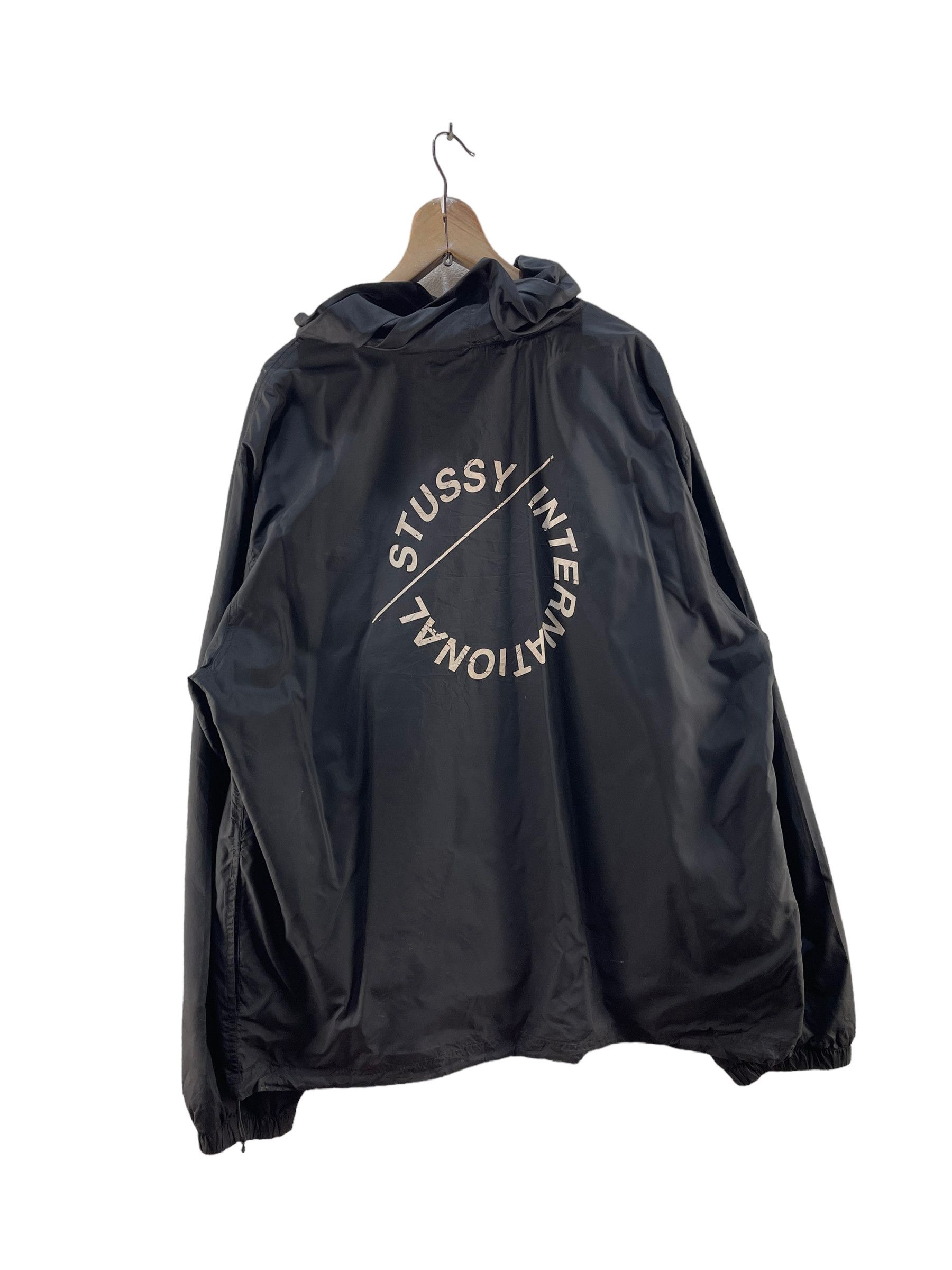 Stussy Vintage Stussy International Windbreaker Hoodies Jacket Size US XXL / EU 58 / 5 - 2 Thumbnail