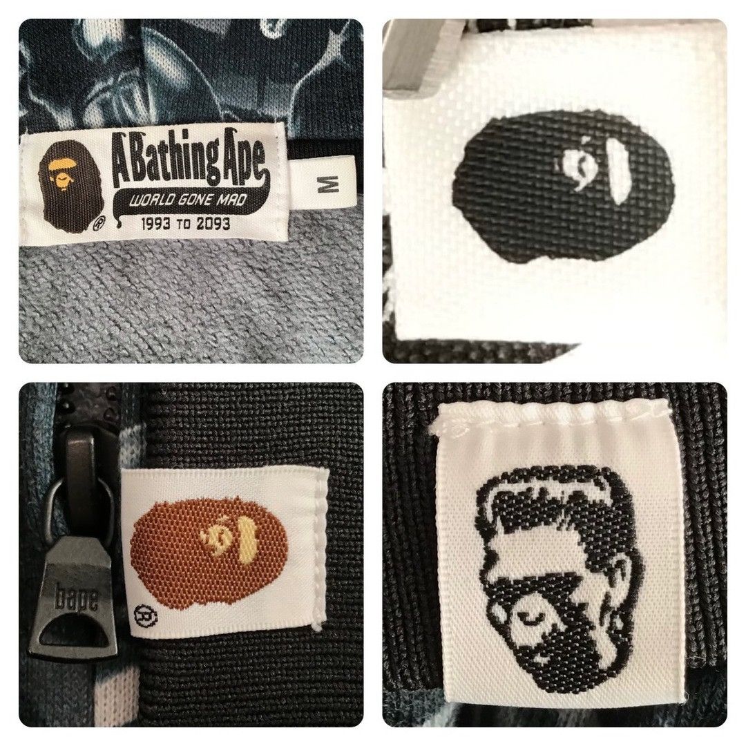 Bape BAPE APE HEAD GRAFFITI SHARK FULL ZIP HOODIE a bathing ape Size US M / EU 48-50 / 2 - 8 Thumbnail