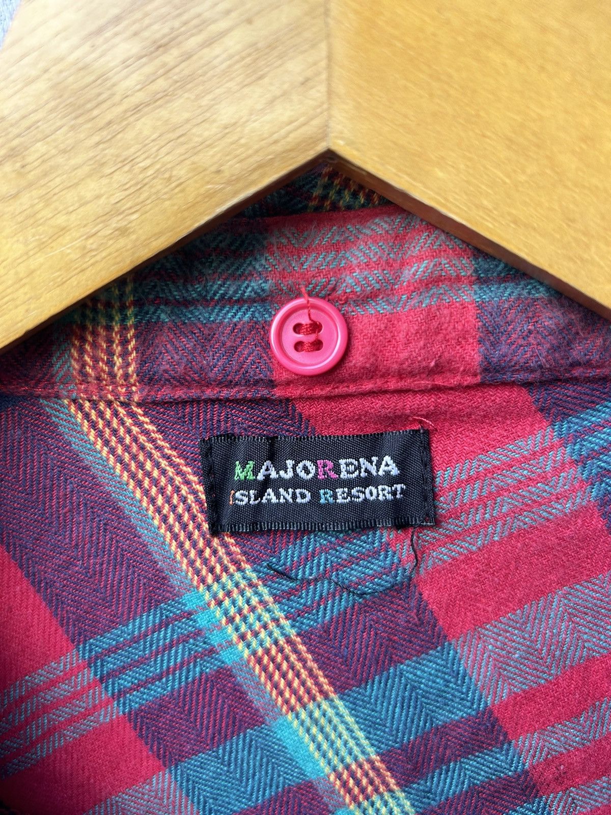 Isamu Katayama Backlash × Japanese Brand × Yasuyuki Ishii 💸BINDINGOFFER💸Japanese majorena poem plaid shirt Size US S / EU 44-46 / 1 - 8 Thumbnail