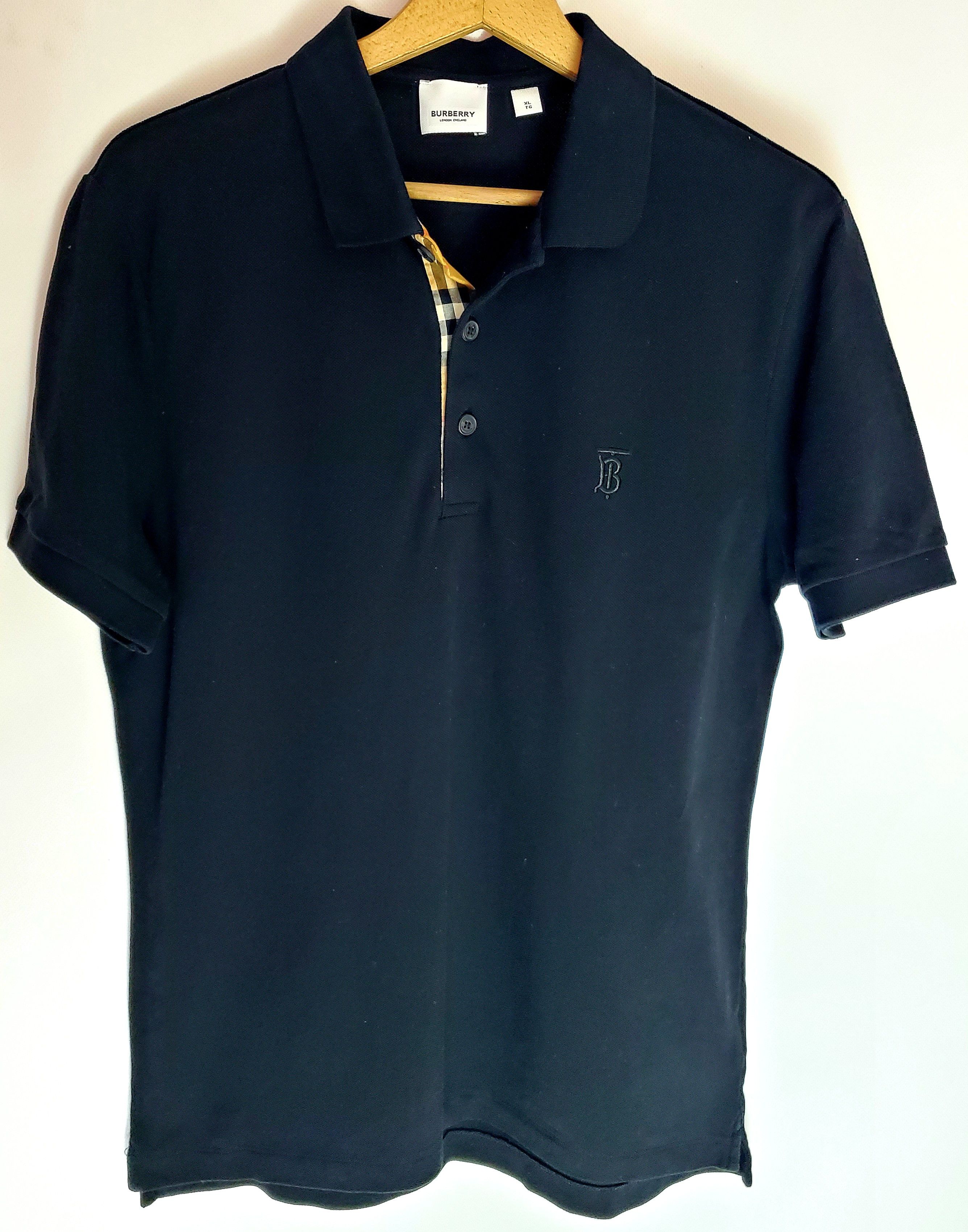 Burberry Eddie TB-Logo Polo Shirt size M New condition