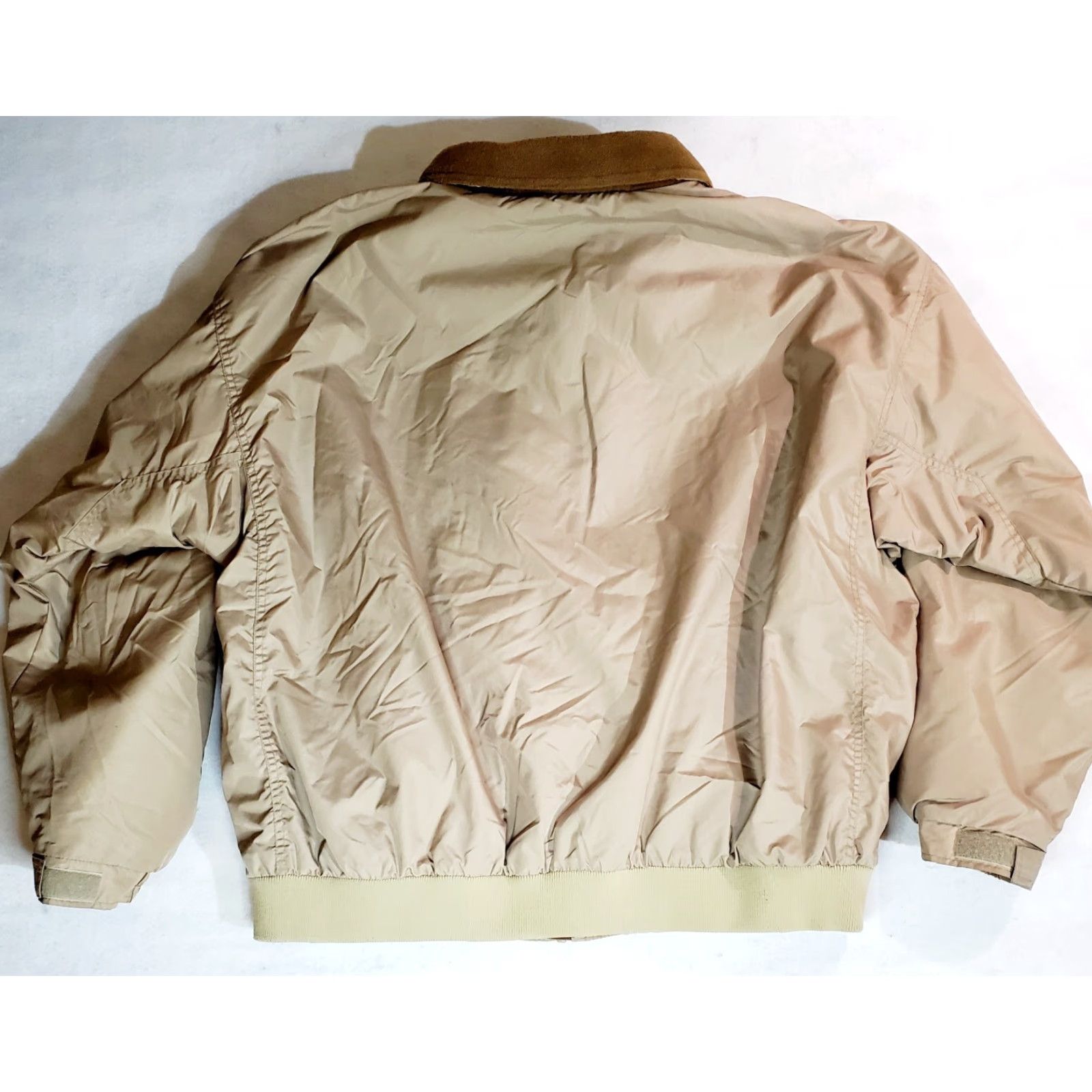 Vintage Columbia Jacket Men 2XL Signature Winter Lined Beig e Omni-Tech Signature Outdoor Hiking Regular Zip Front Coat Size US XXL / EU 58 / 5 - 5 Thumbnail