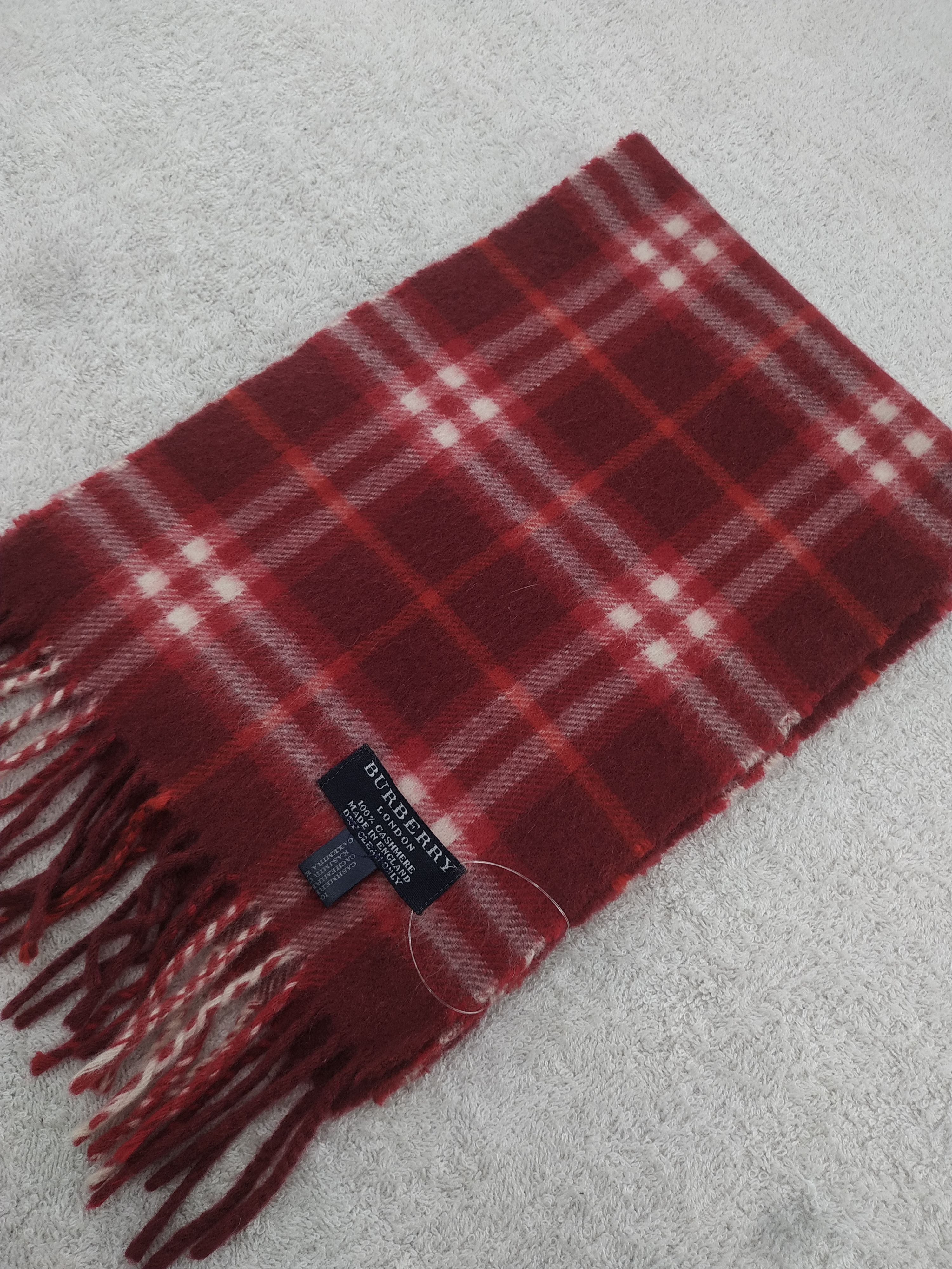 Burberry Vintage Burberry Scarf/Muffler/Neckwear MF567 Size ONE SIZE - 3 Thumbnail
