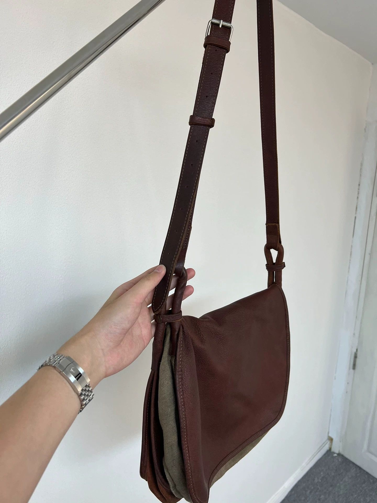 Maison Margiela Maison Margiela 14 camel leather crossbody bag rare Size ONE SIZE - 3 Thumbnail