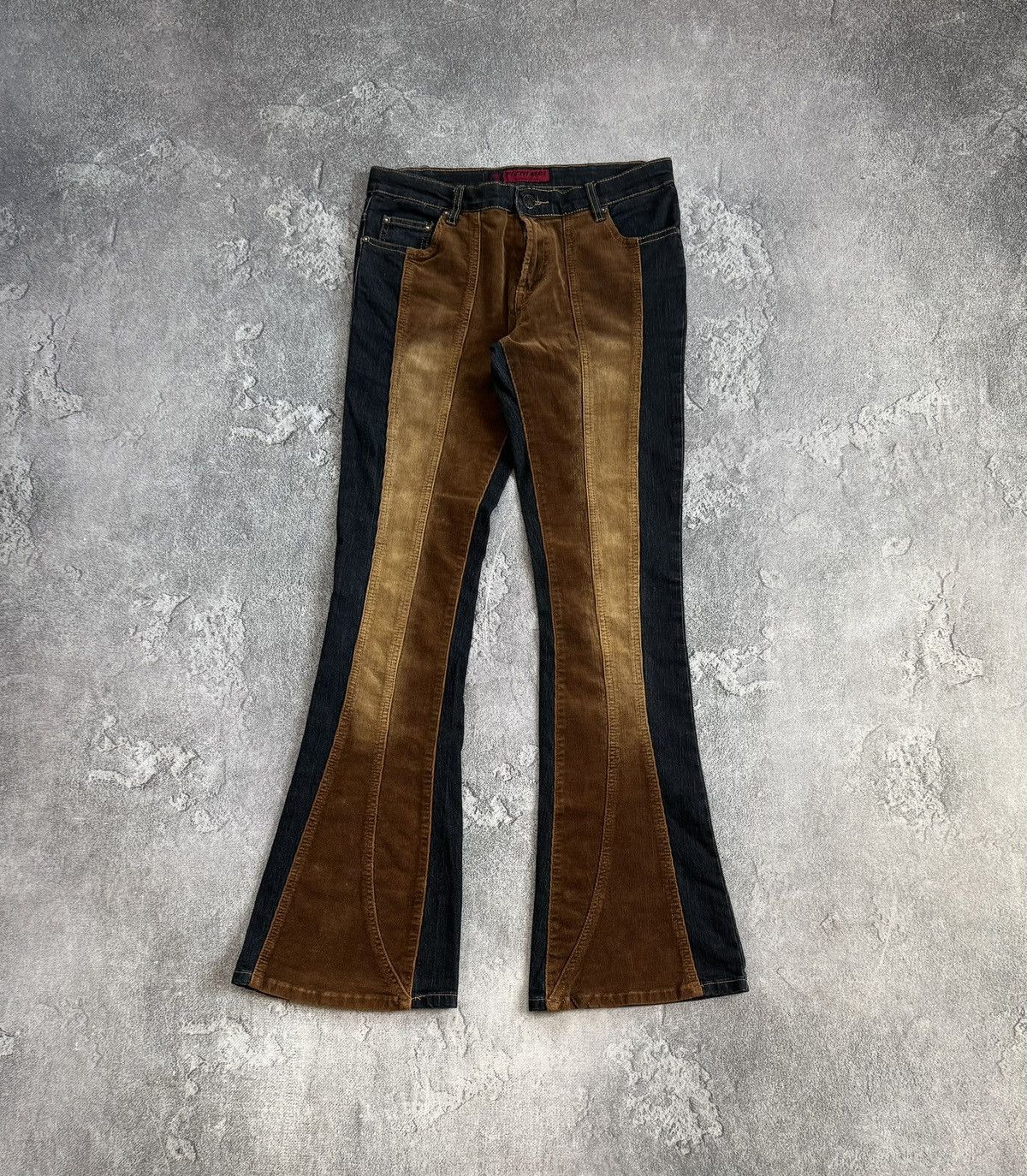 Hysteric Glamour 90s Retro Jeans 👖 Pants Trousers Flared avantgarde vintage Size 25" / US 0 / IT 36 - 4 Thumbnail