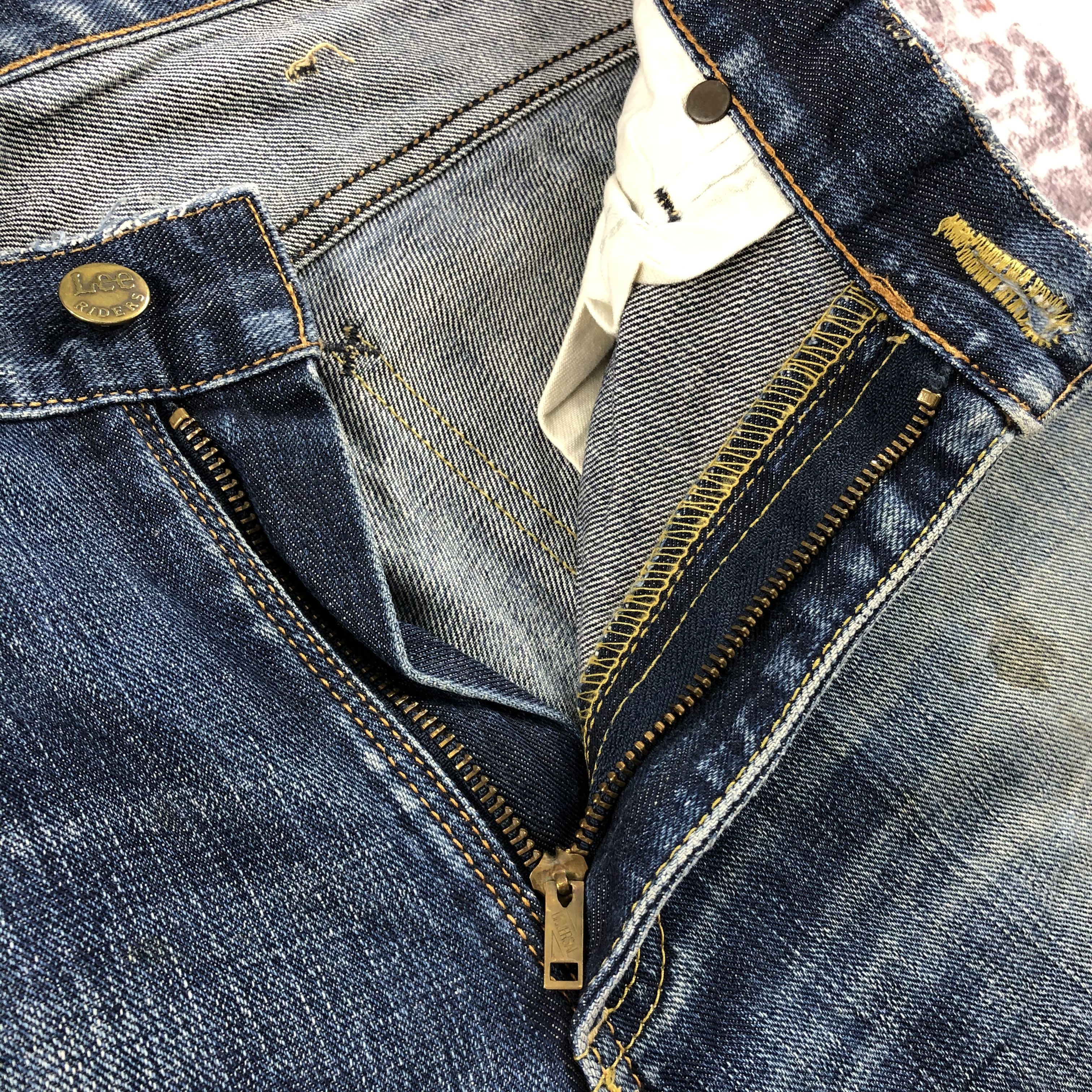 Lee Vintage Blue Wash Lee Jeans-JM2262 Size US 31 - 13 Thumbnail