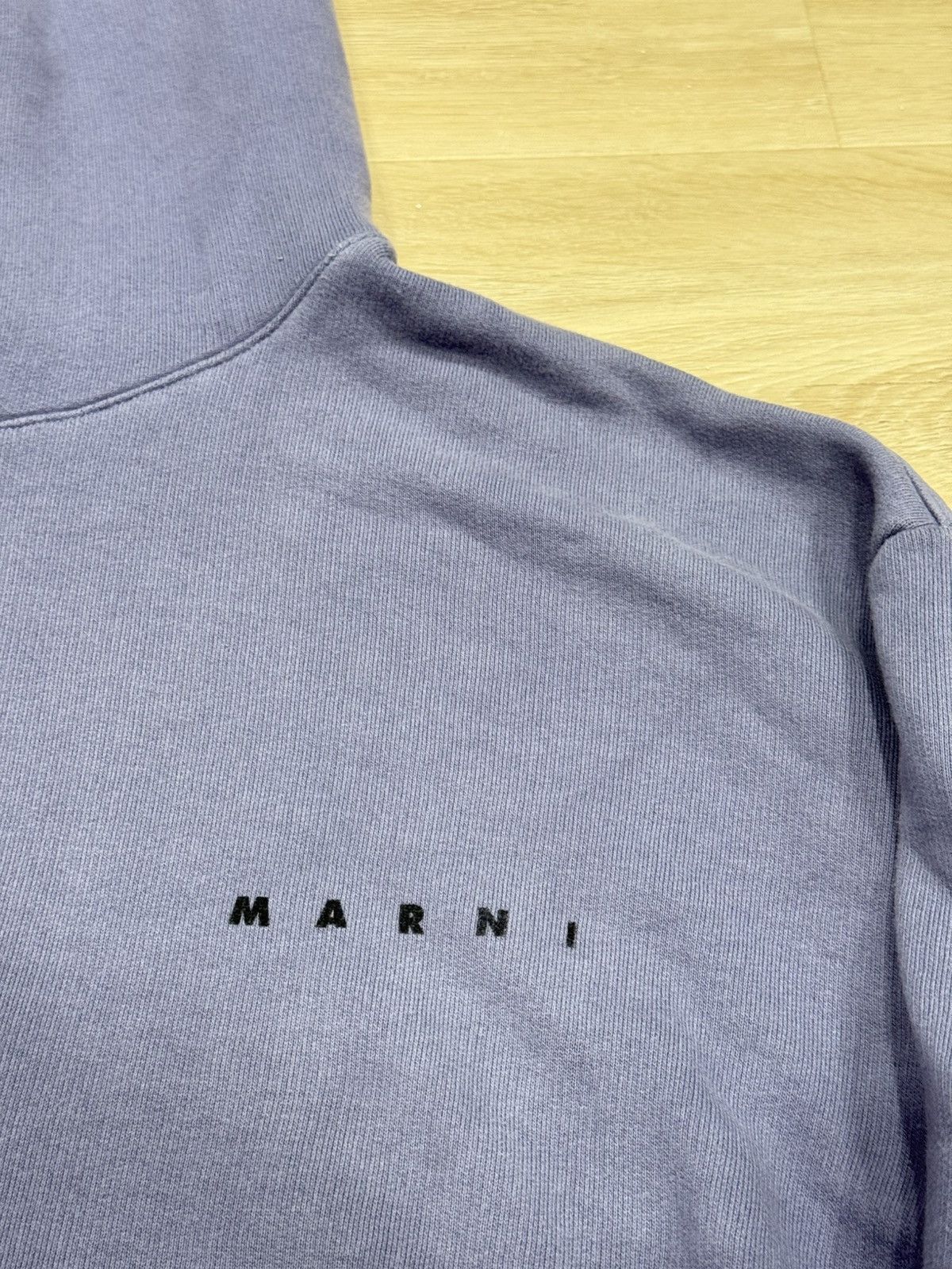 Marni Marni Flower Logo Hoodie Size US XXL / EU 58 / 5 - 10 Thumbnail