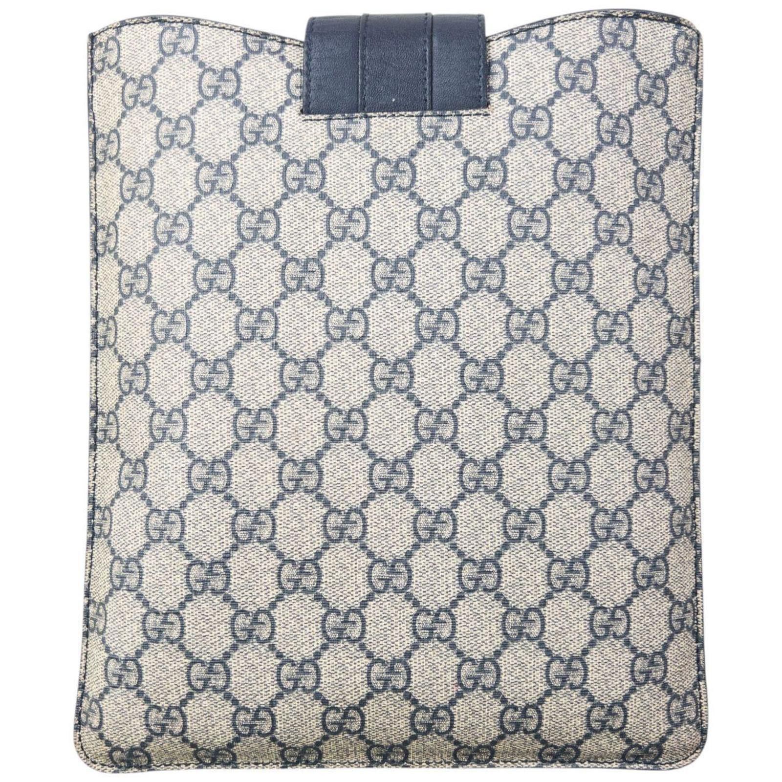 Gucci Vintage Gucci Monogram Leather Tablet Sleeve Case Size ONE SIZE - 3 Thumbnail