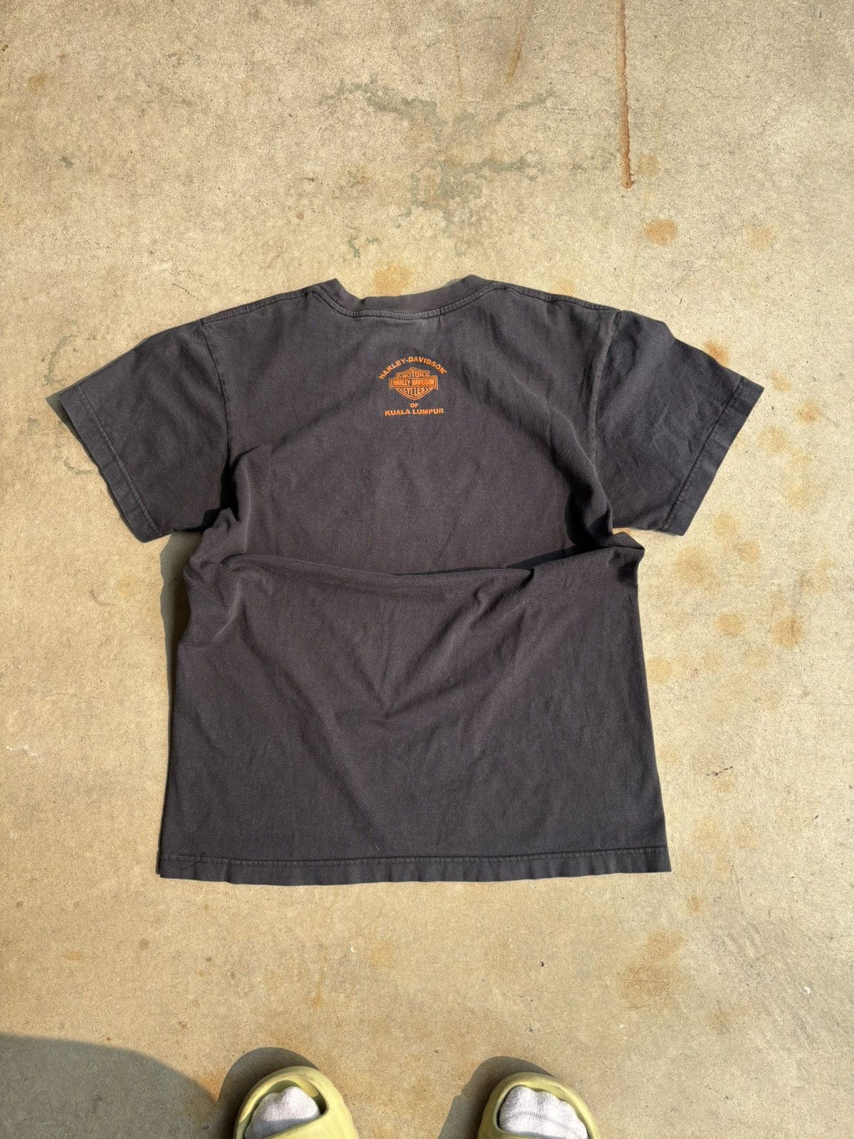 Harley Davidson Vintage 90s Harley Davidson Kuala Lumpur Malaysia Logo Tee Size US L / EU 52-54 / 3 - 2 Thumbnail