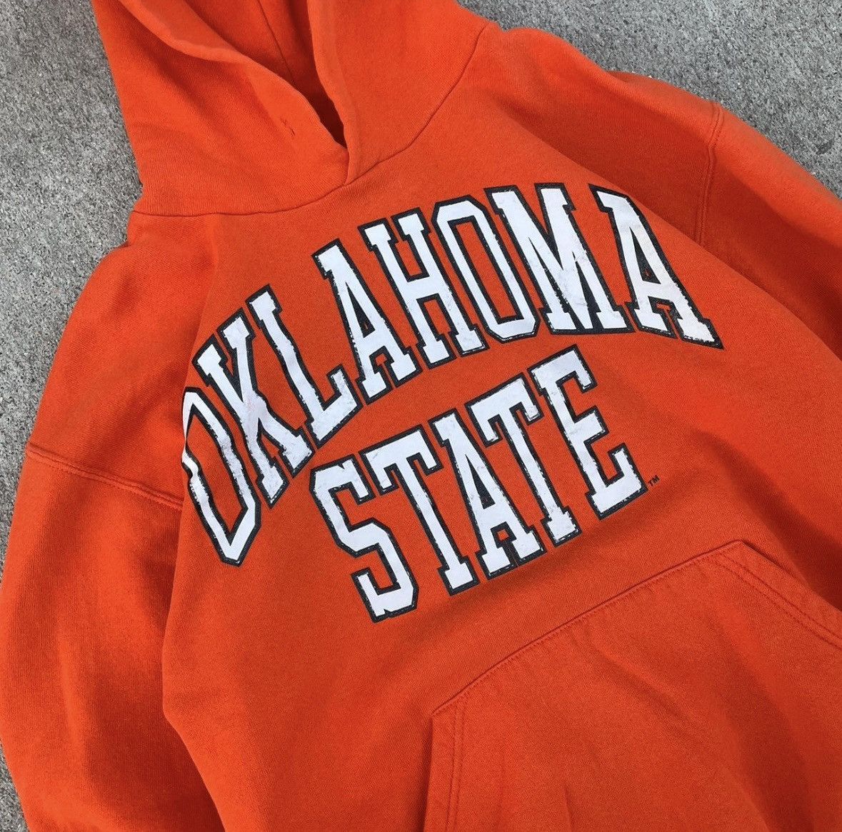 Russell Athletic × Vintage 90s Oklahoma State Hoodie Size US M / EU 48-50 / 2 - 2 Thumbnail