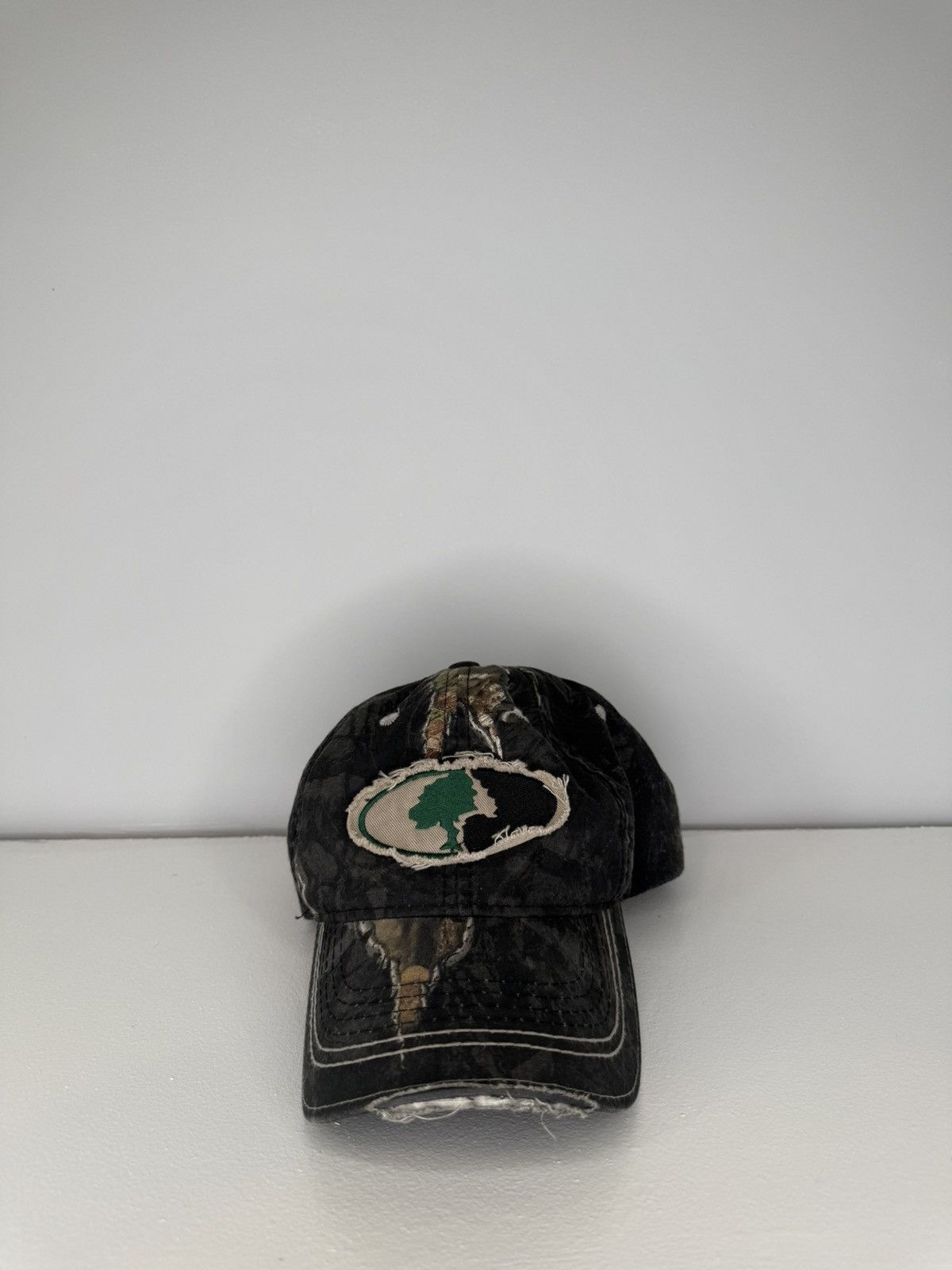 Mossy Oaks × Vintage Mossy Oak Distressed Hat Size ONE SIZE - 1 Thumbnail
