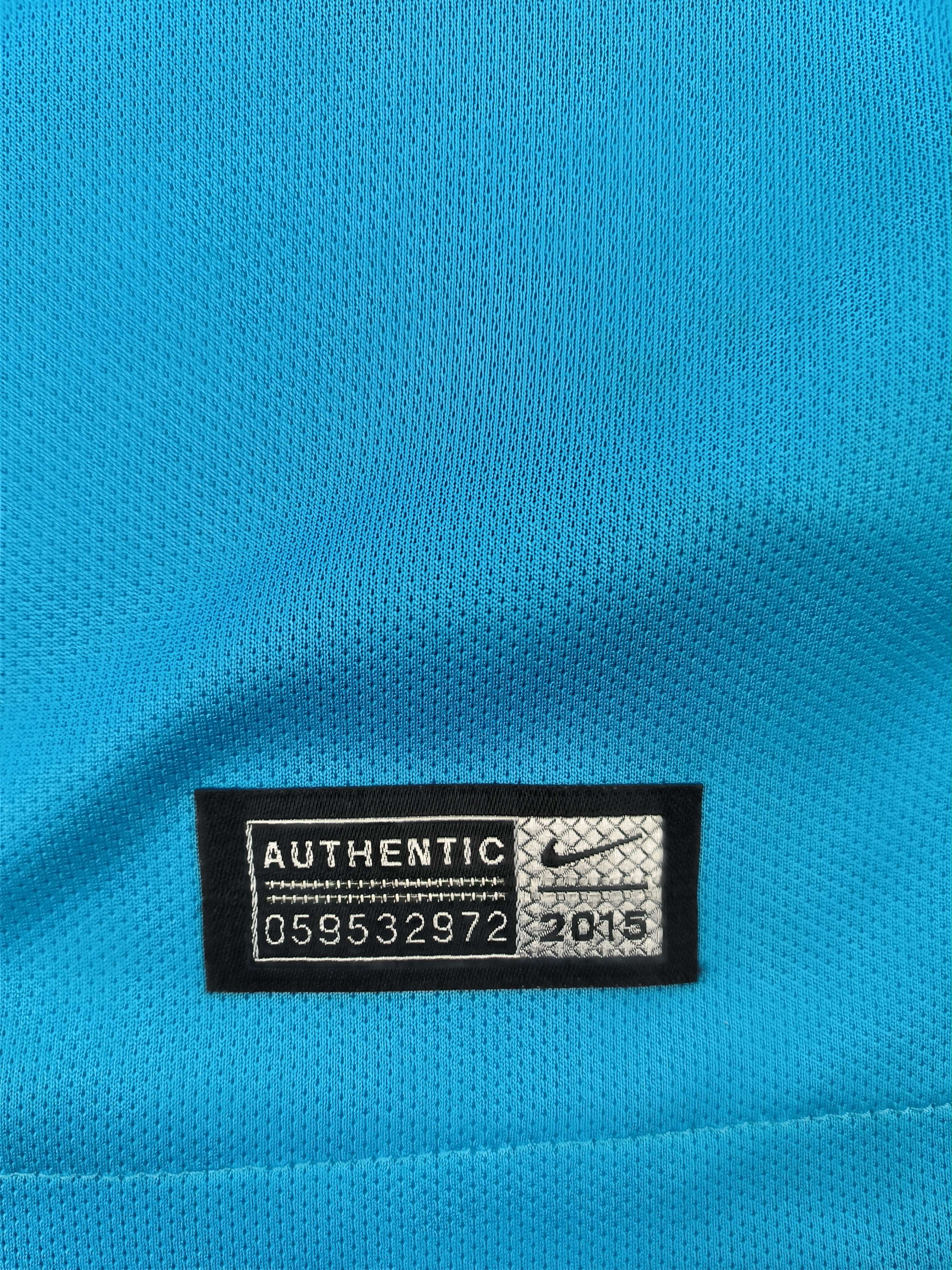 Nike FC Barcelona 2015-16 Nike third football jersey shirt size L Size US L / EU 52-54 / 3 - 6 Thumbnail