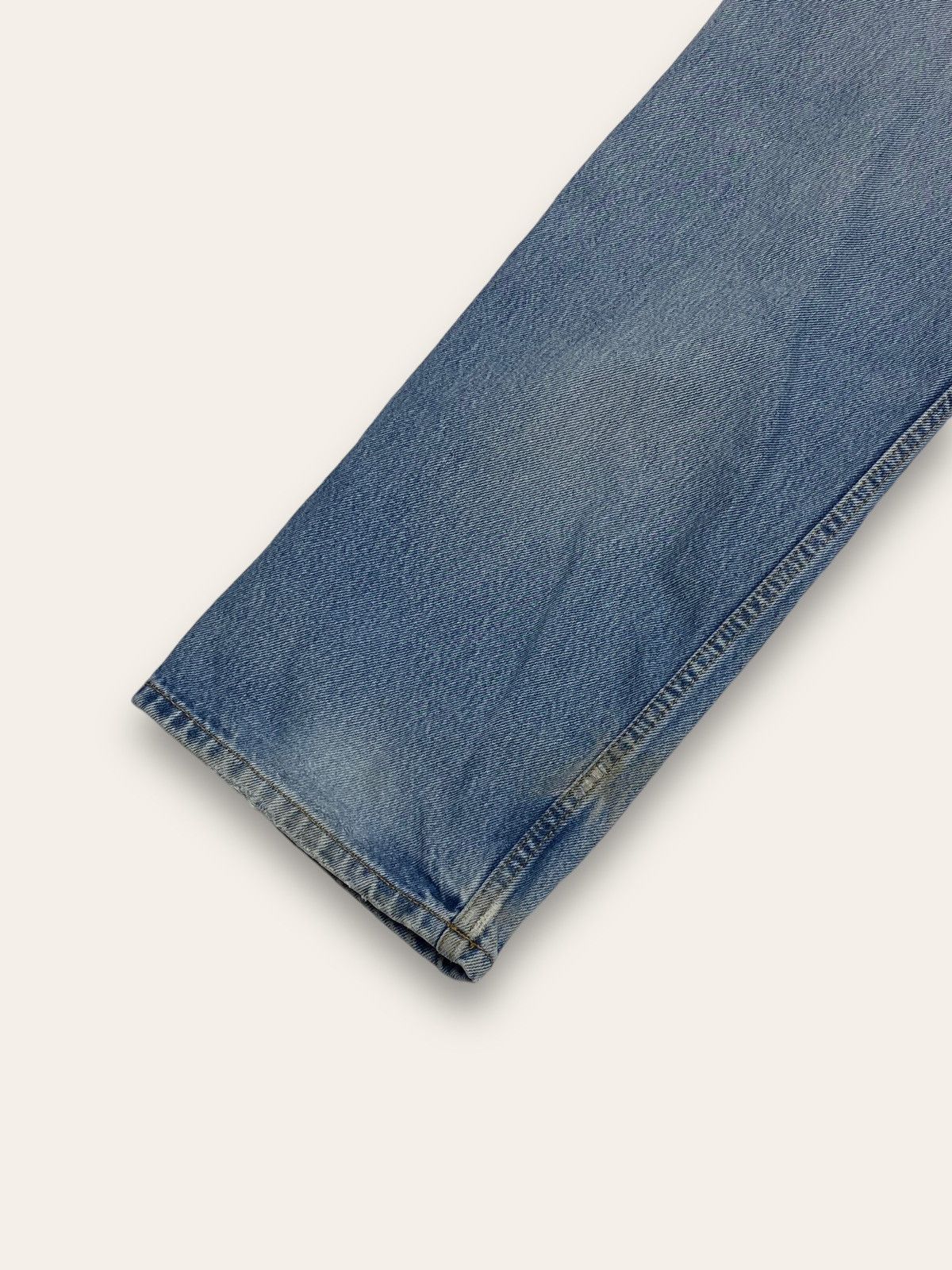 Jean Vintage LEE Light Washed Denim Jeans Wide Baggy Size US 36 / EU 52 - 13 Thumbnail