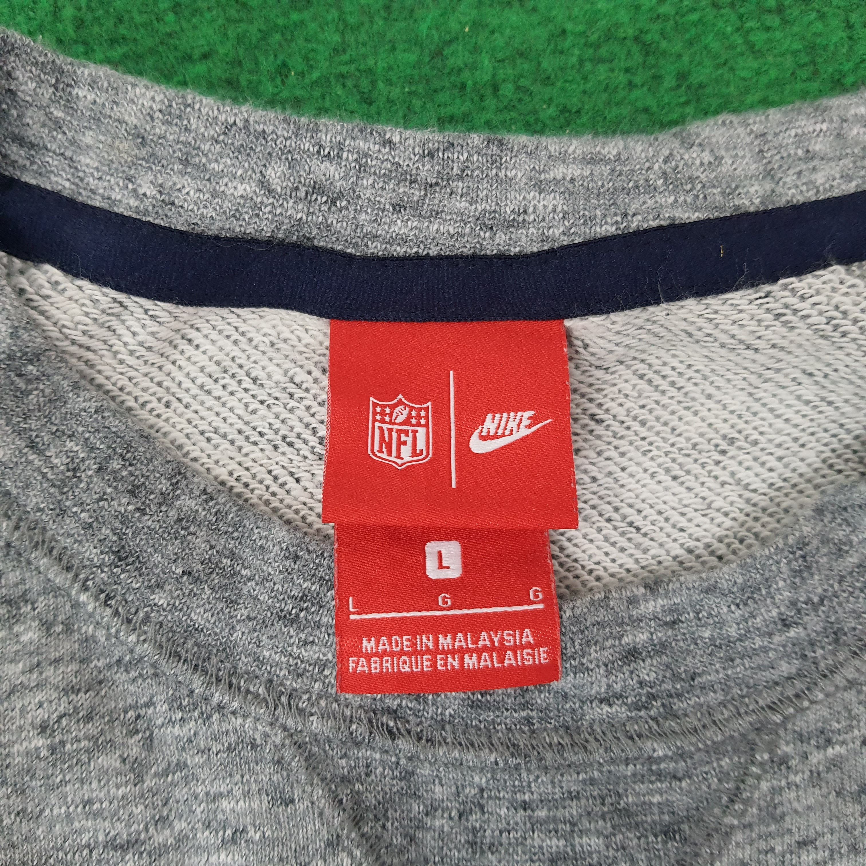 Nike Vintage Nike NFL Seattle Seahawks Raglan Sweatshirt C226N1 Size US L / EU 52-54 / 3 - 7 Thumbnail