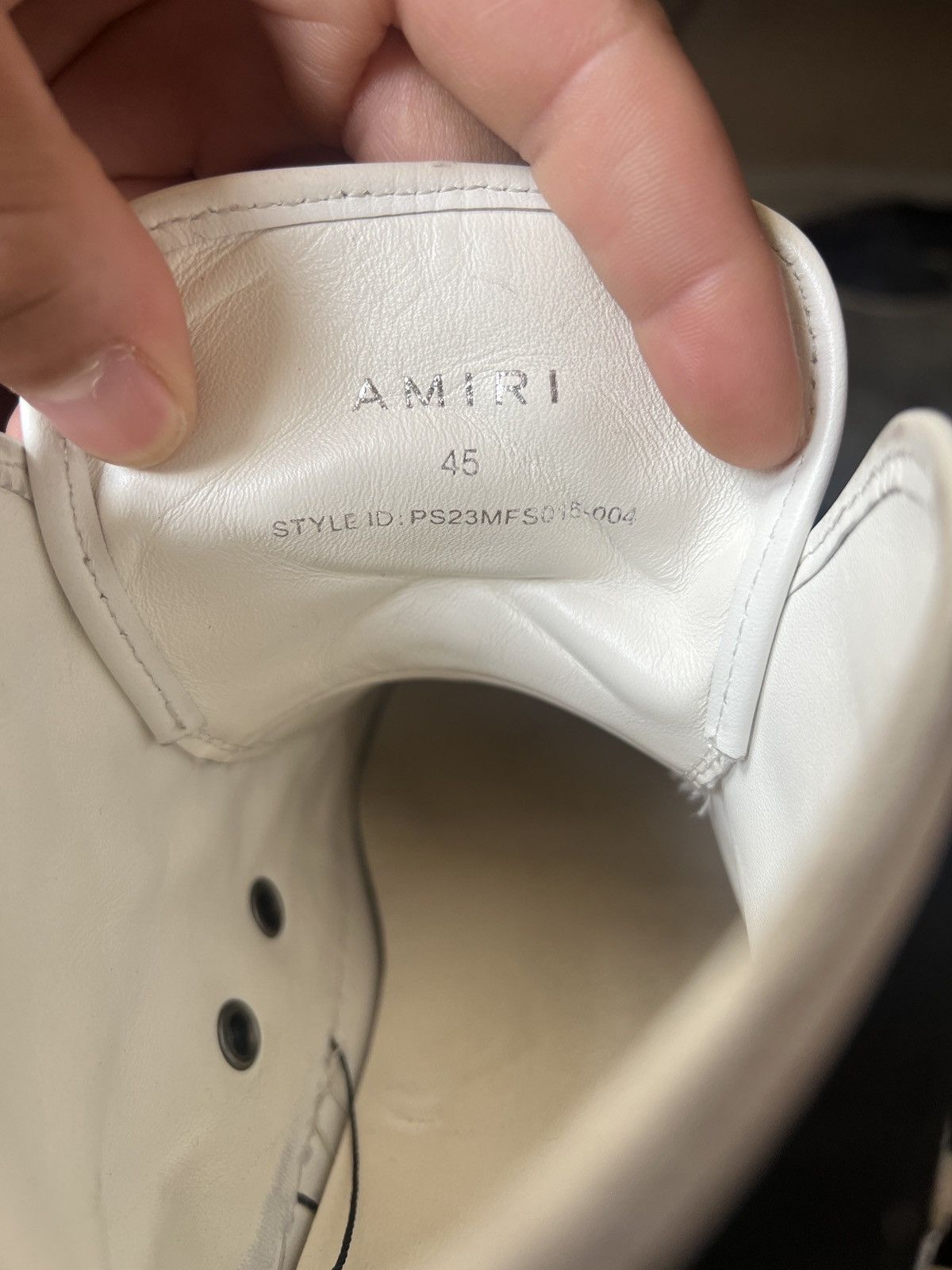 Amiri Amiri court high Size US 12 / EU 45 - 9 Thumbnail